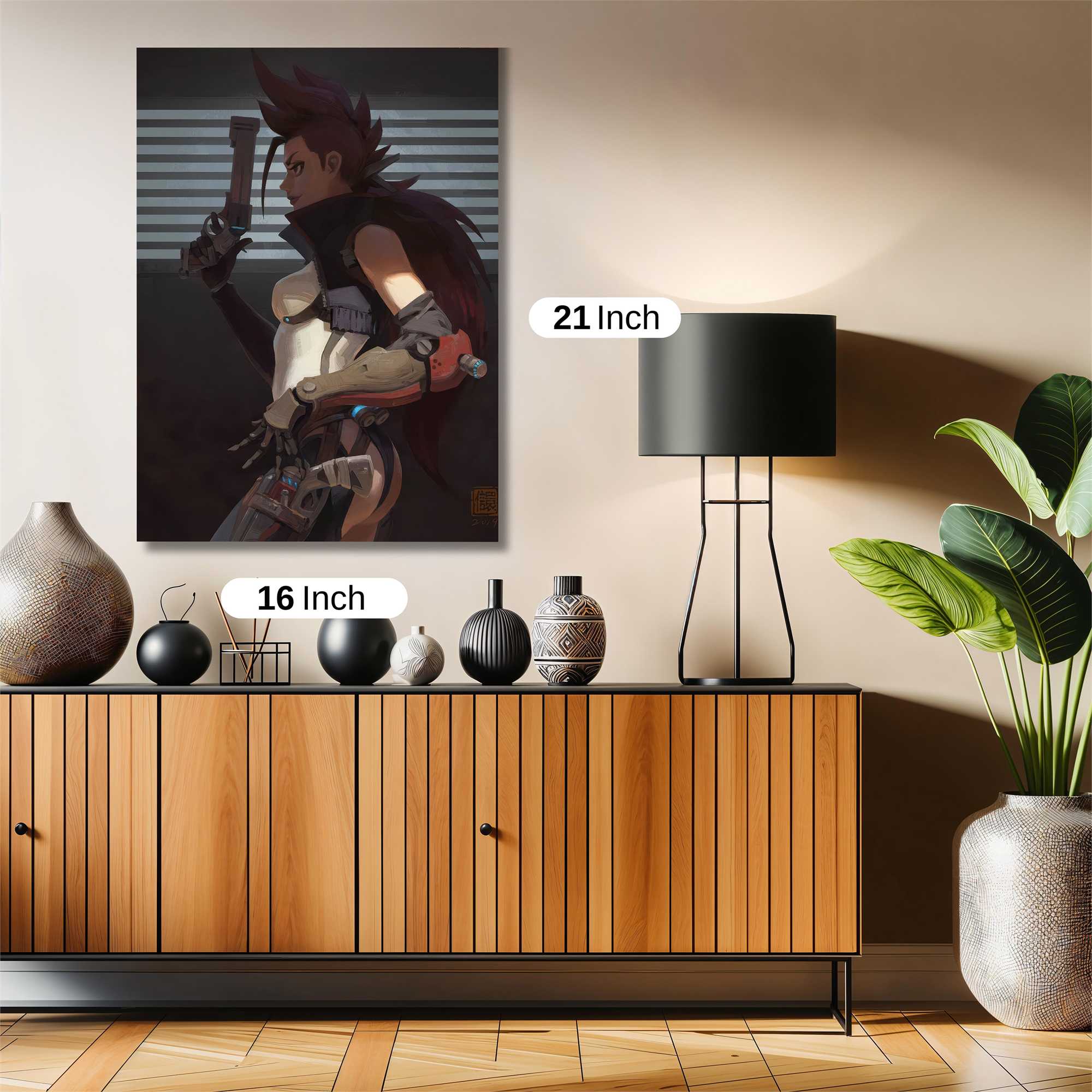 Cyber Rebel Safe Wall Magnetic / M