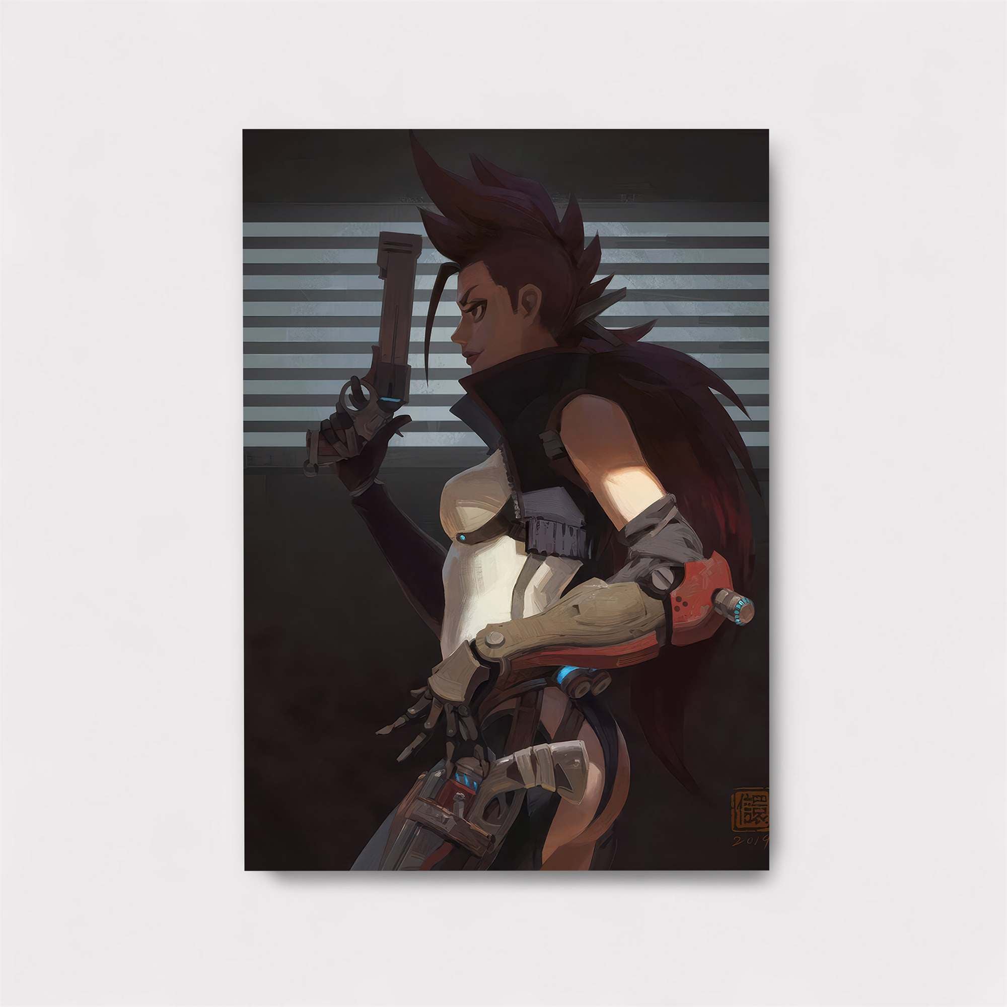 Cyber Rebel Safe Wall Magnetic / M