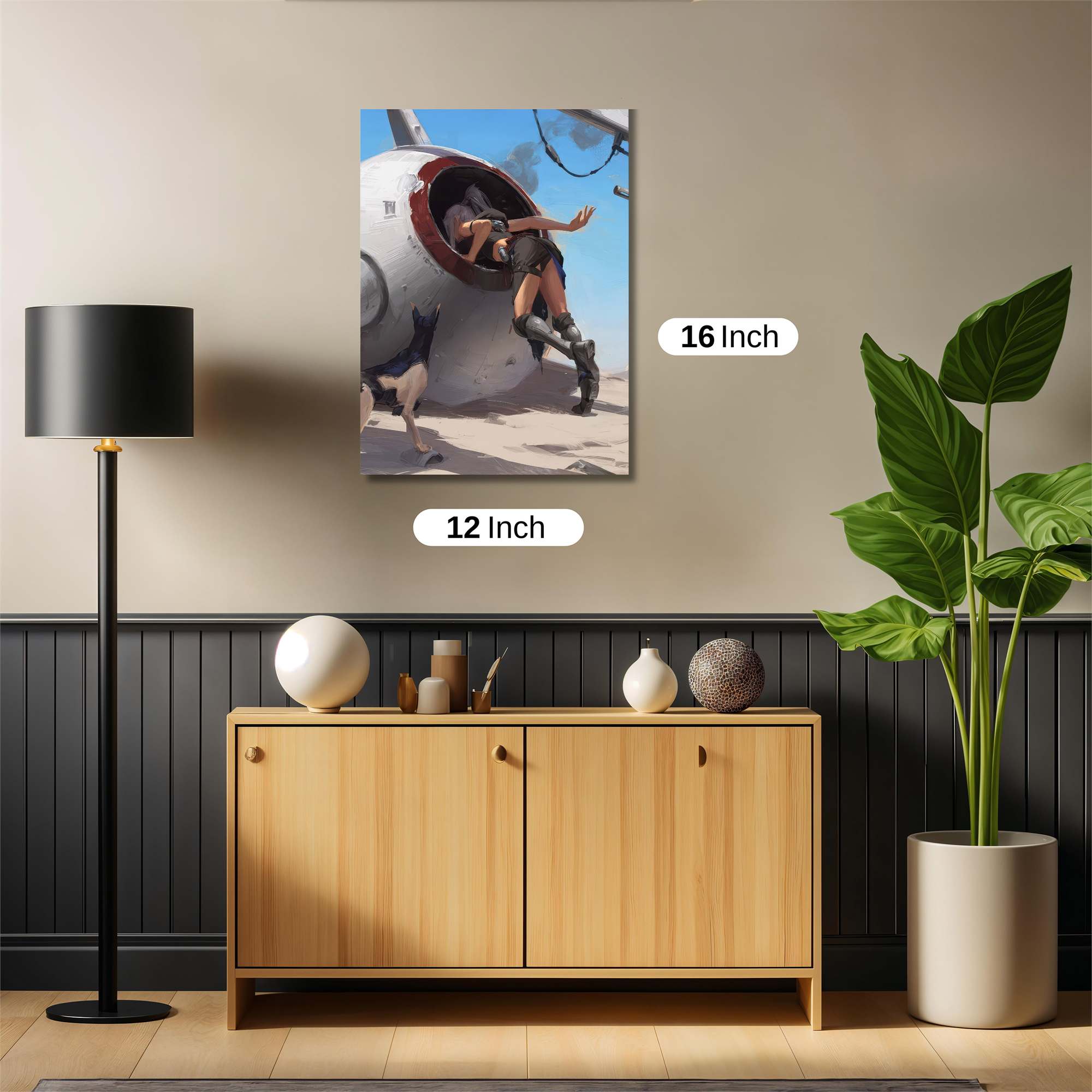 Crash Drama Safe Wall Magnetic / M