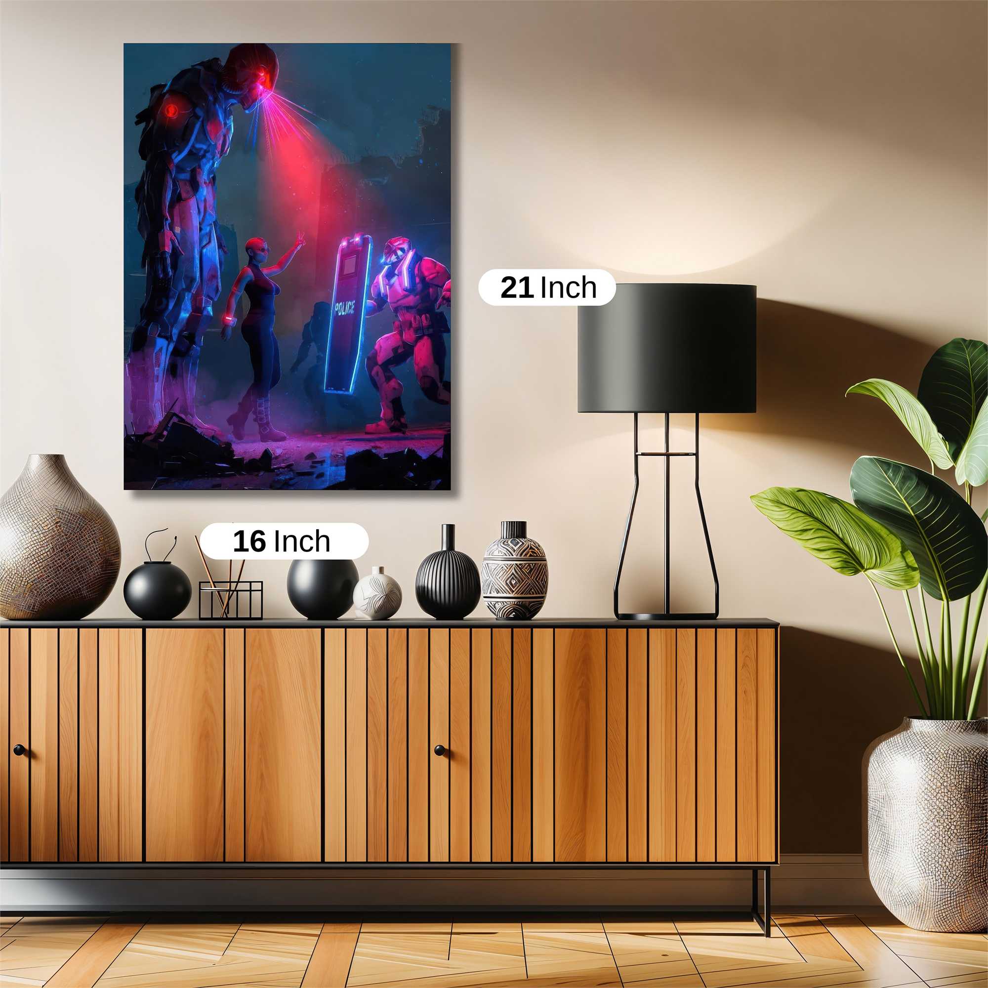 Neon Reverie Safe Wall Magnetic / M