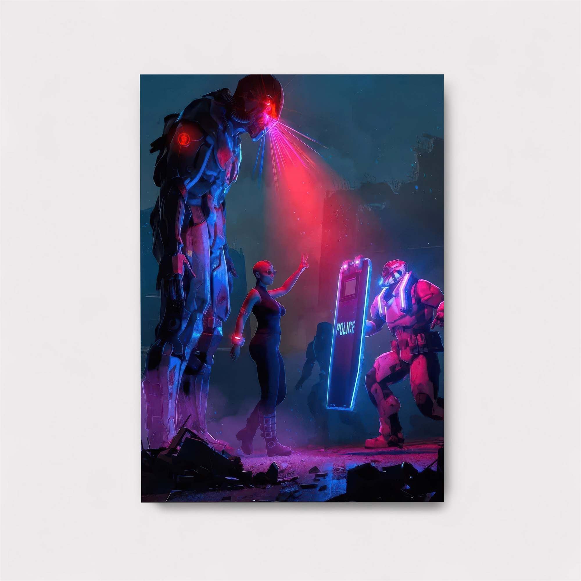 Neon Reverie Safe Wall Magnetic / M