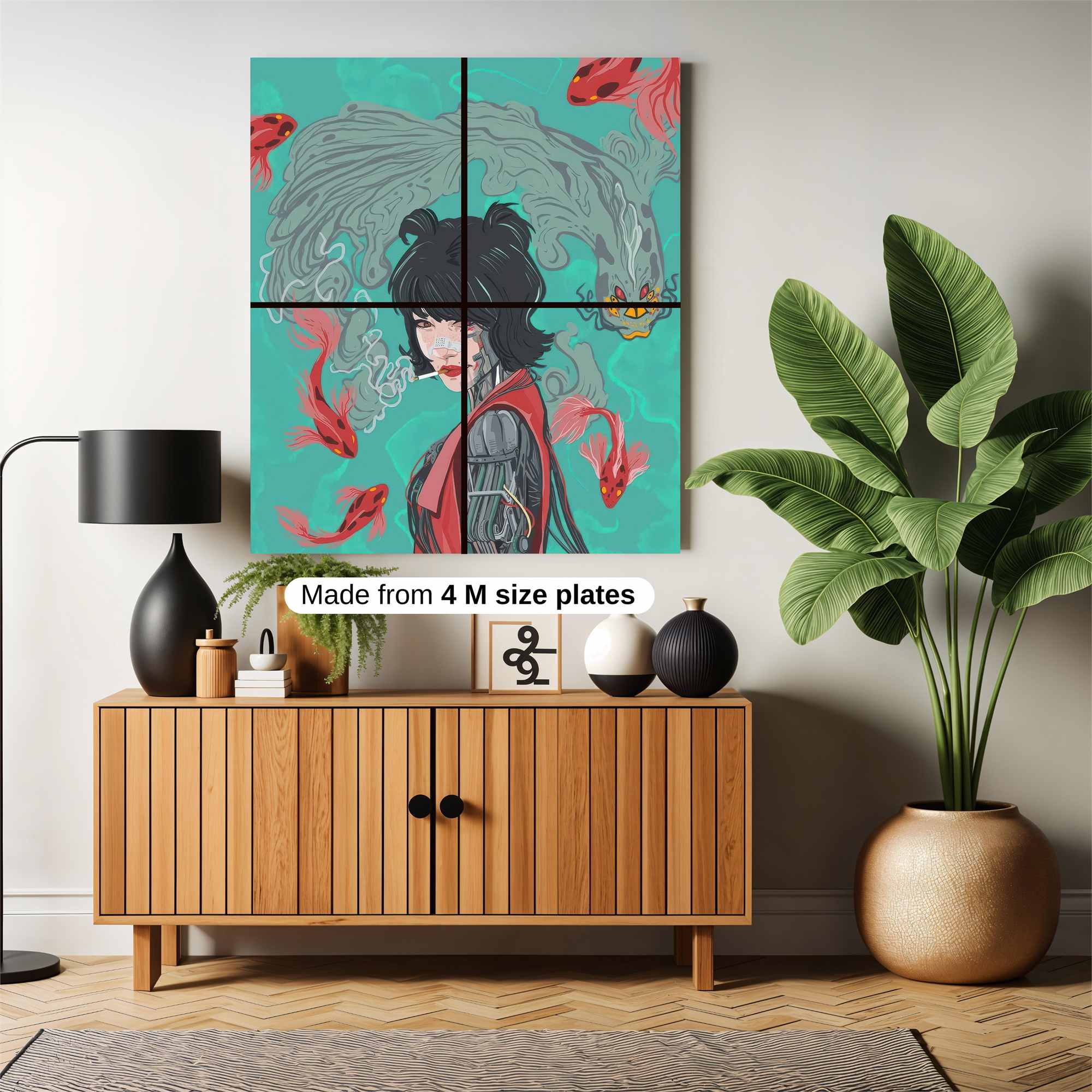 Neon Future Safe Wall Magnetic / M