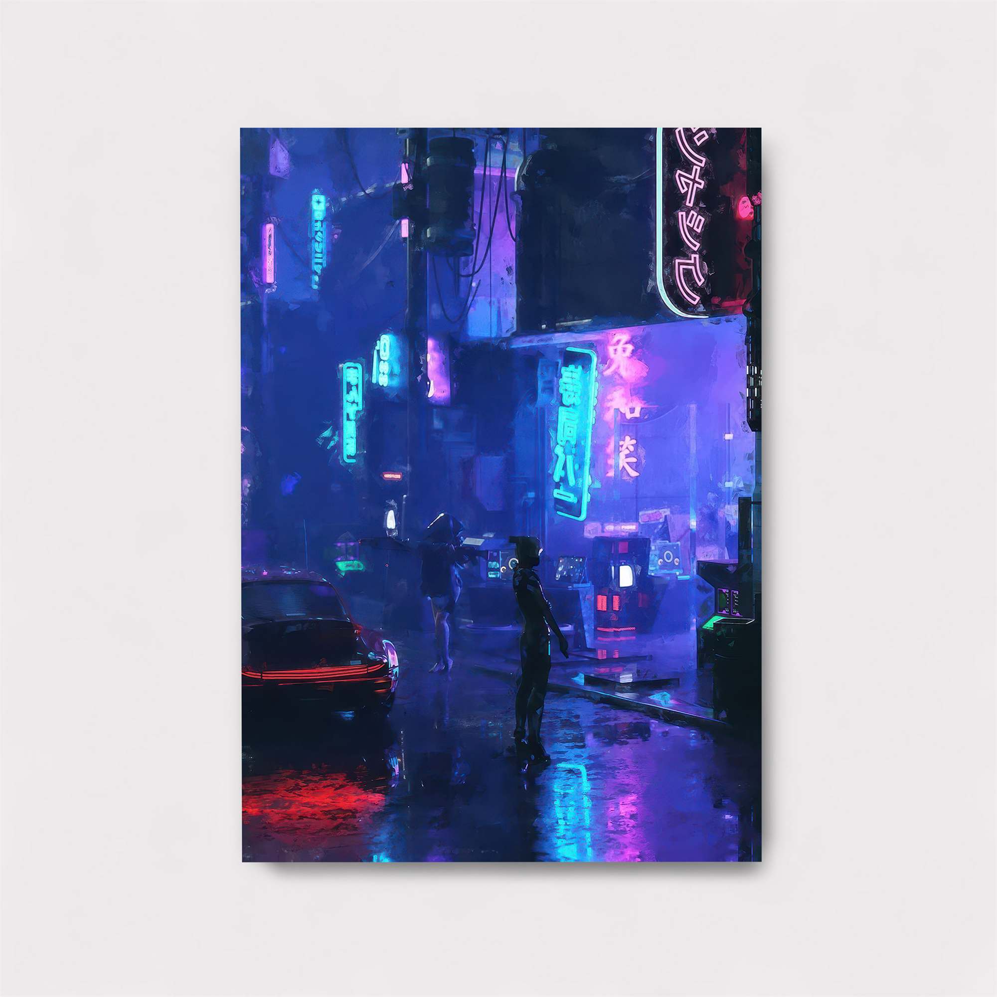 Neon Solitude Safe Wall Magnetic / M