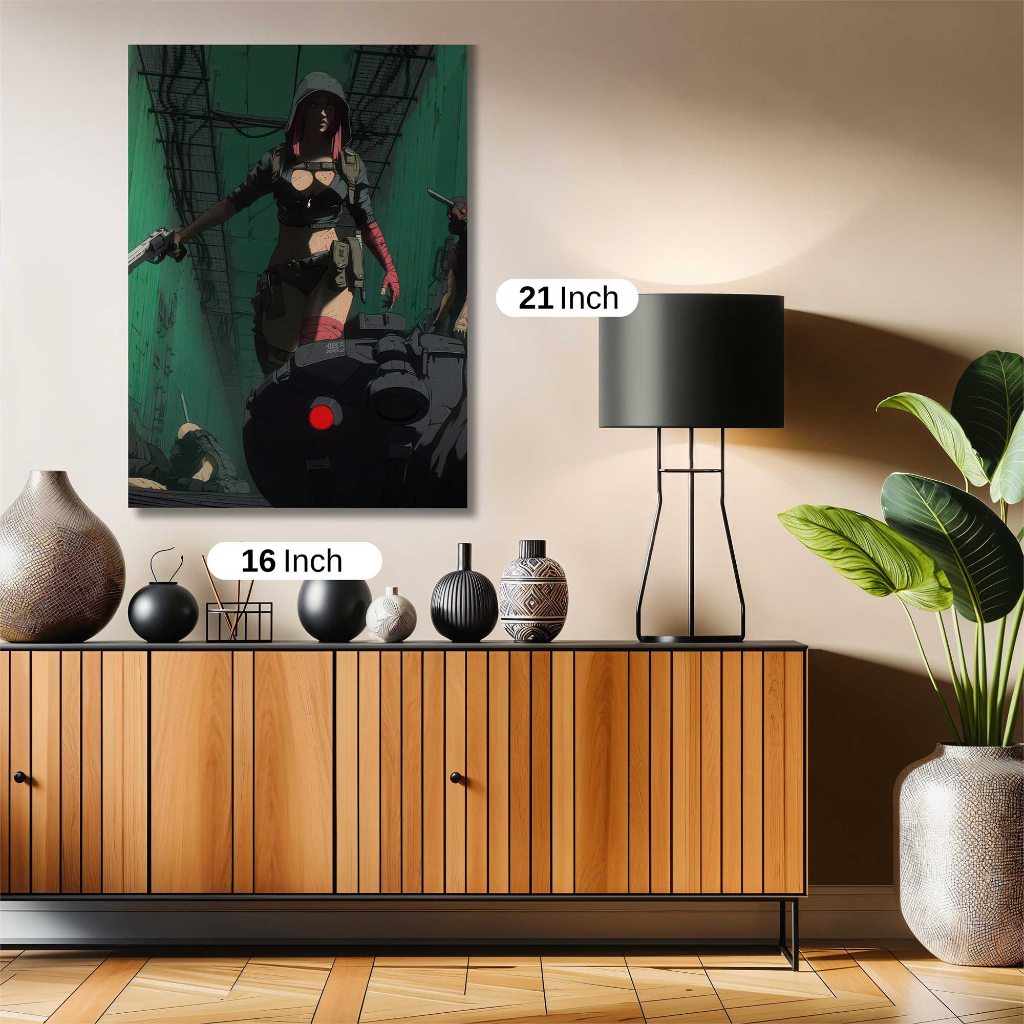 Neon Atmosphere Safe Wall Magnetic / M