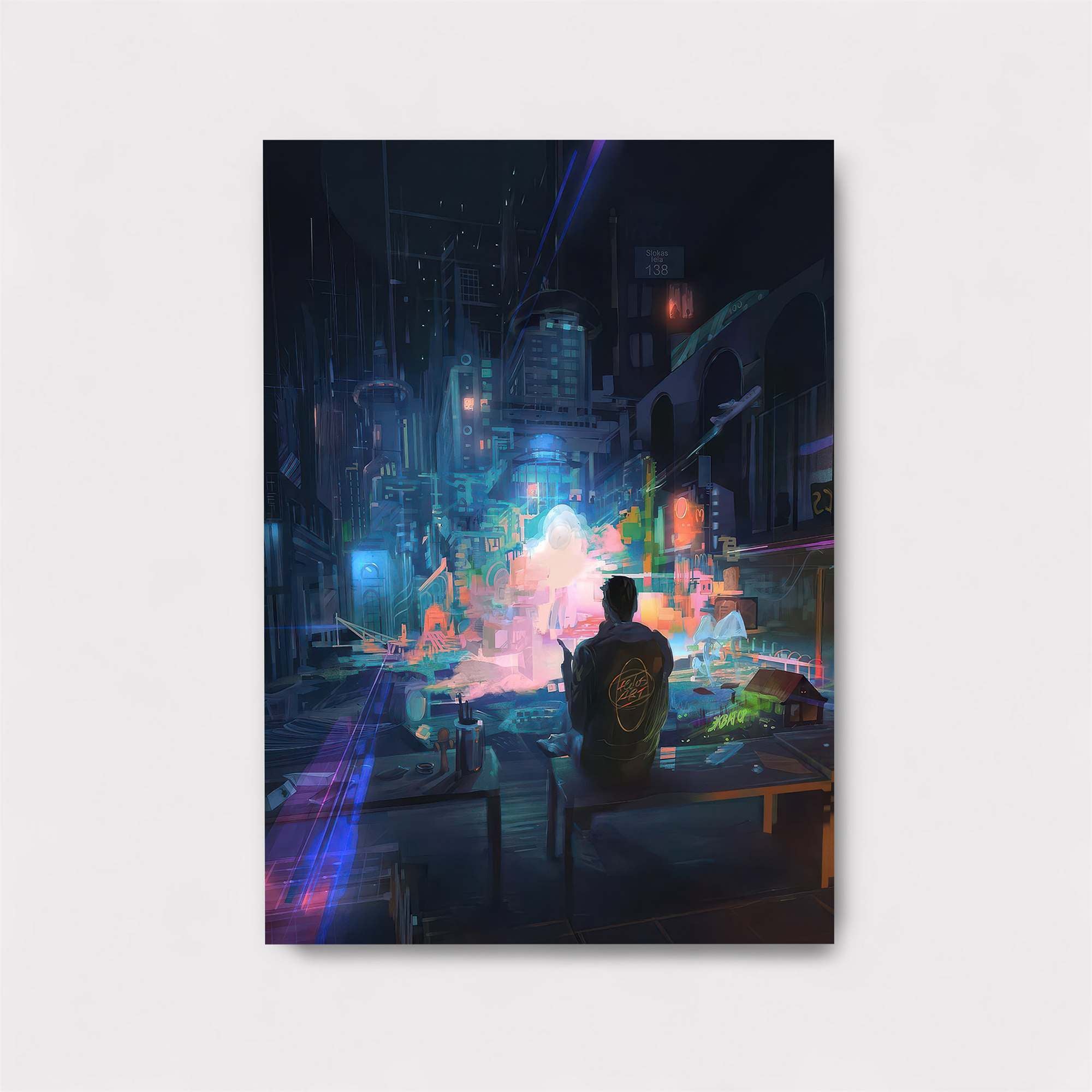 Neon Dream Safe Wall Magnetic / M