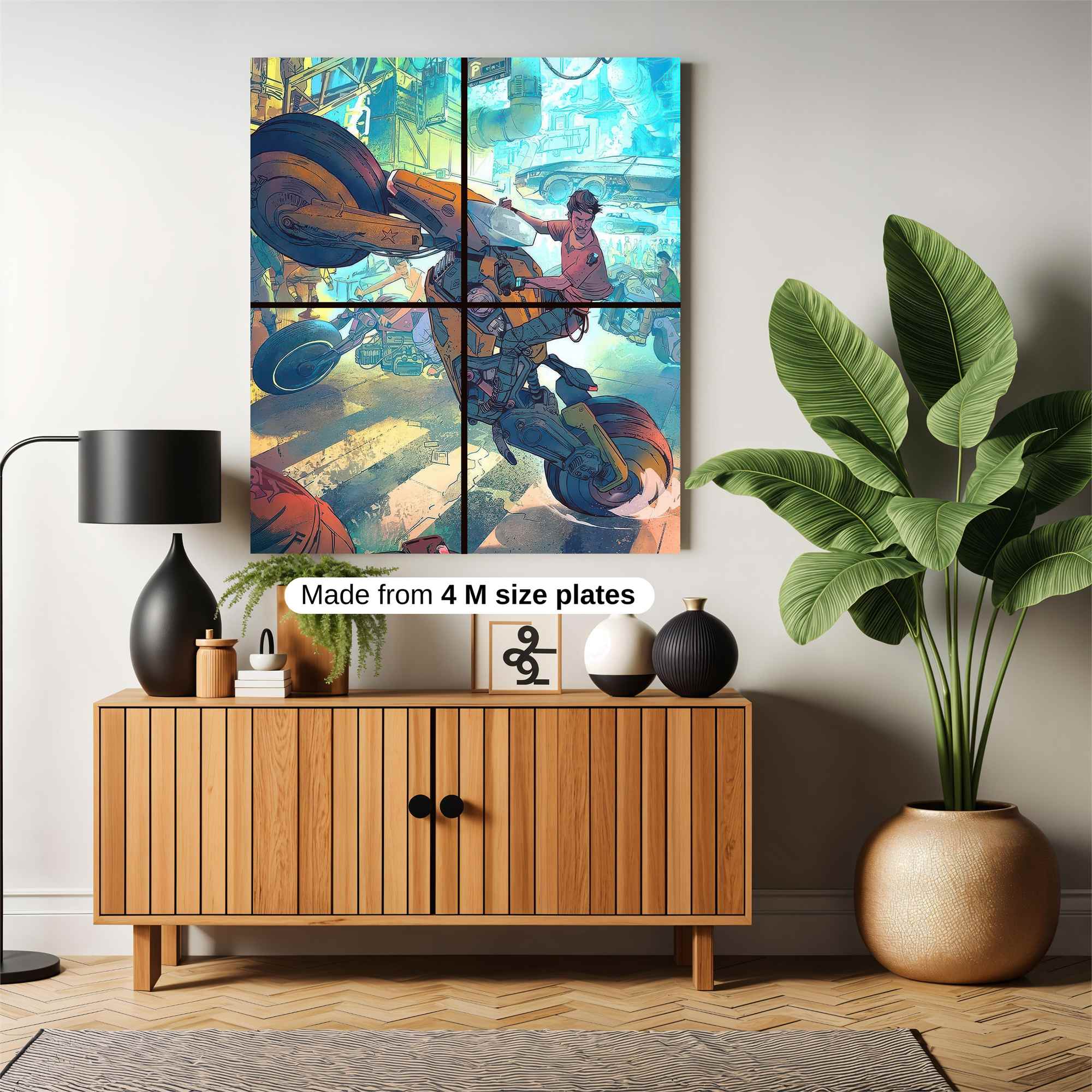 Cyber Riot Safe Wall Magnetic / M