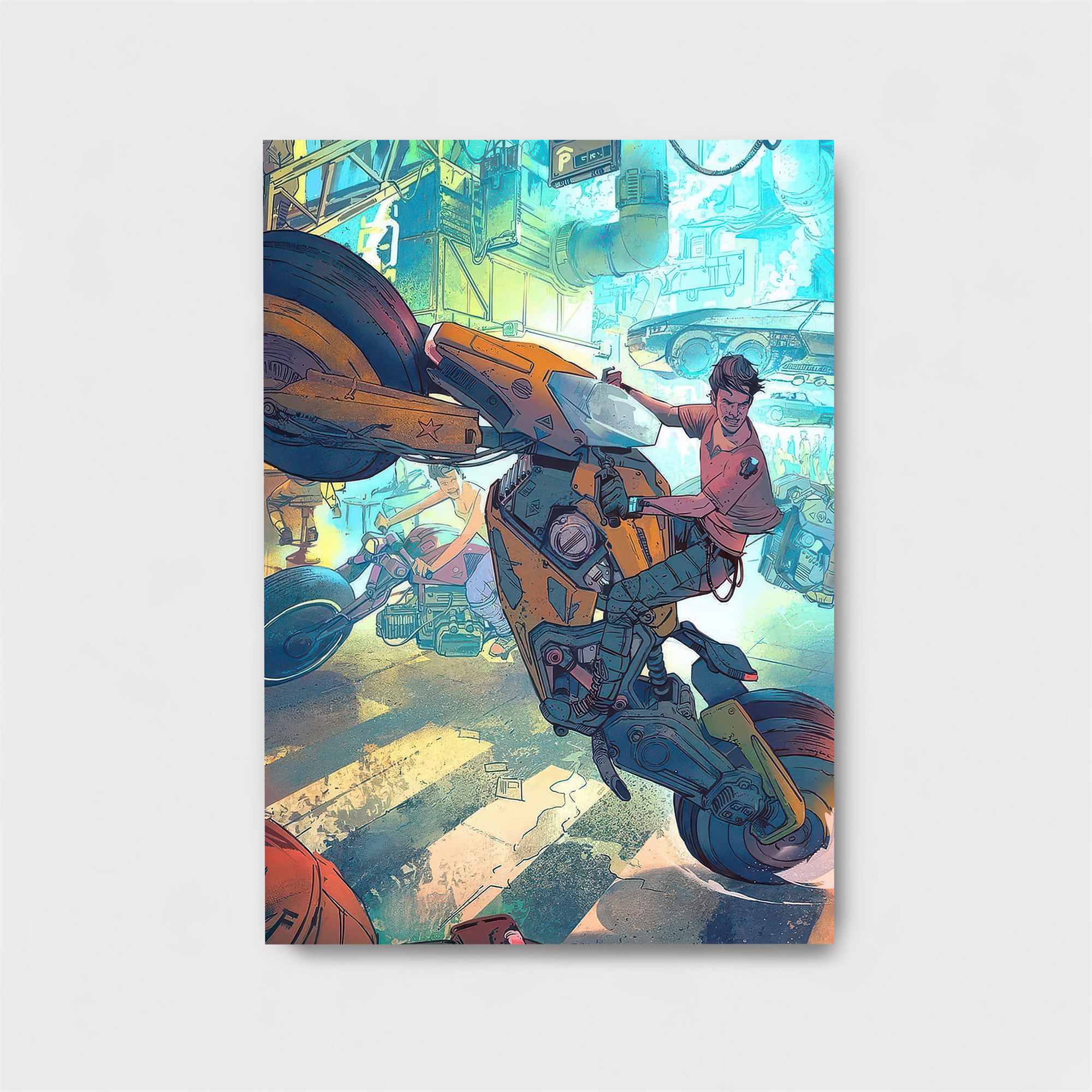 Cyber Riot Safe Wall Magnetic / M