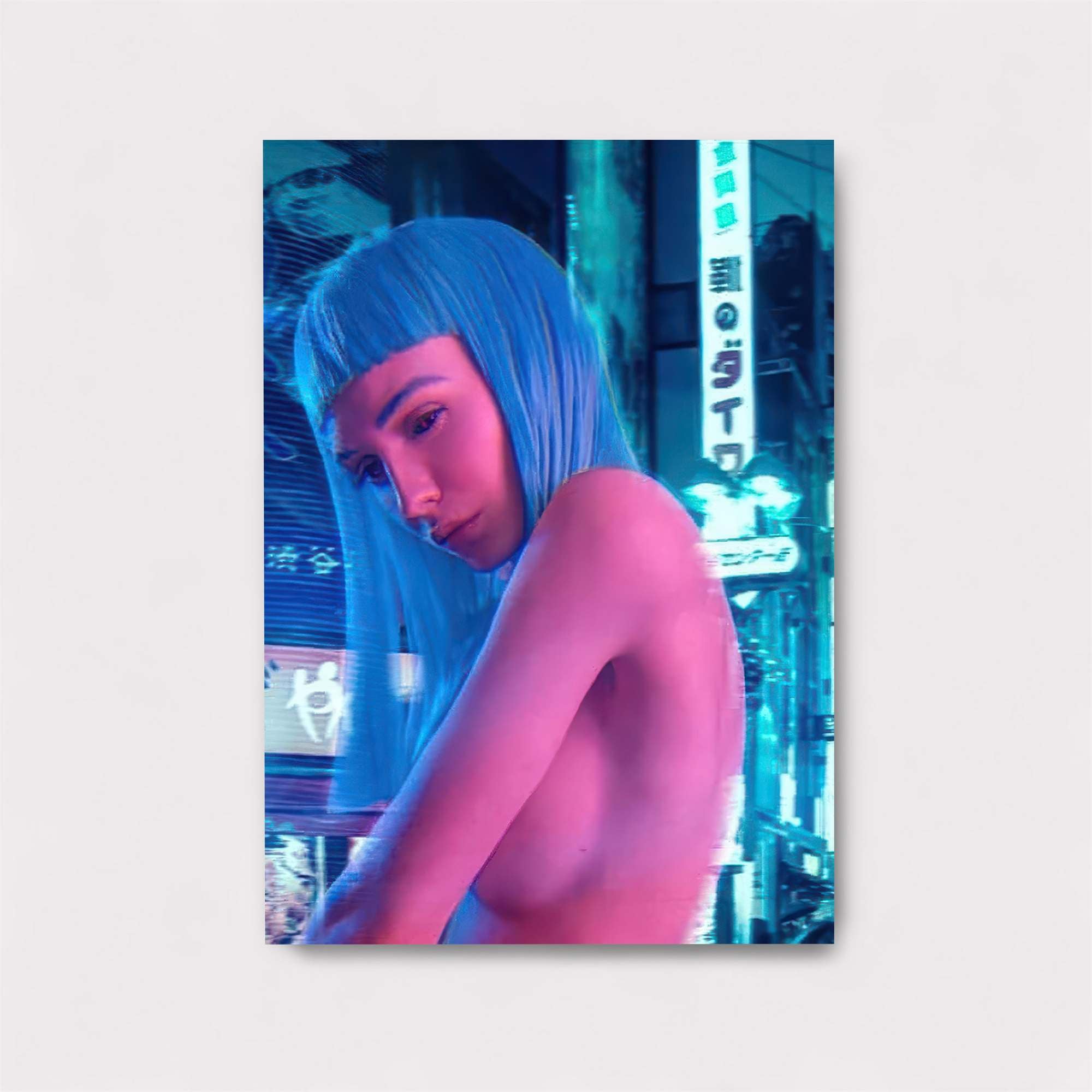 Neon Solitude Safe Wall Magnetic / M