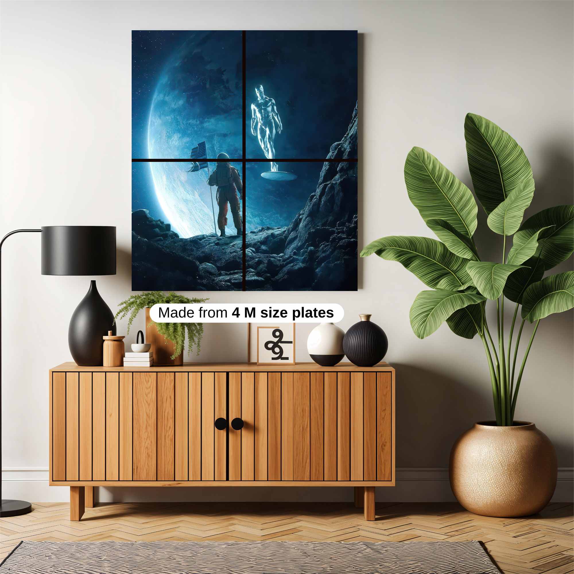 Astronaut Enigma Safe Wall Magnetic / M