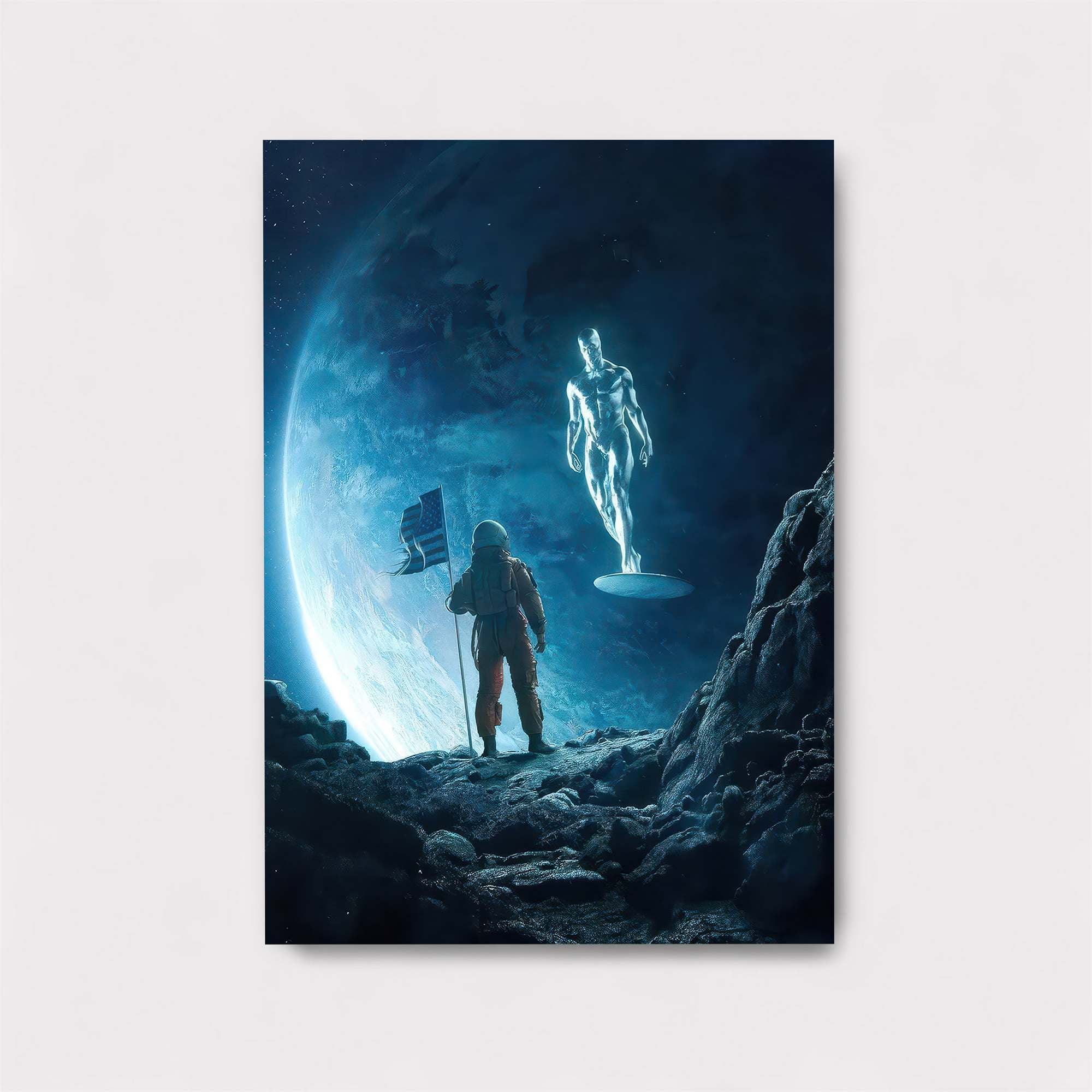 Astronaut Enigma Safe Wall Magnetic / M