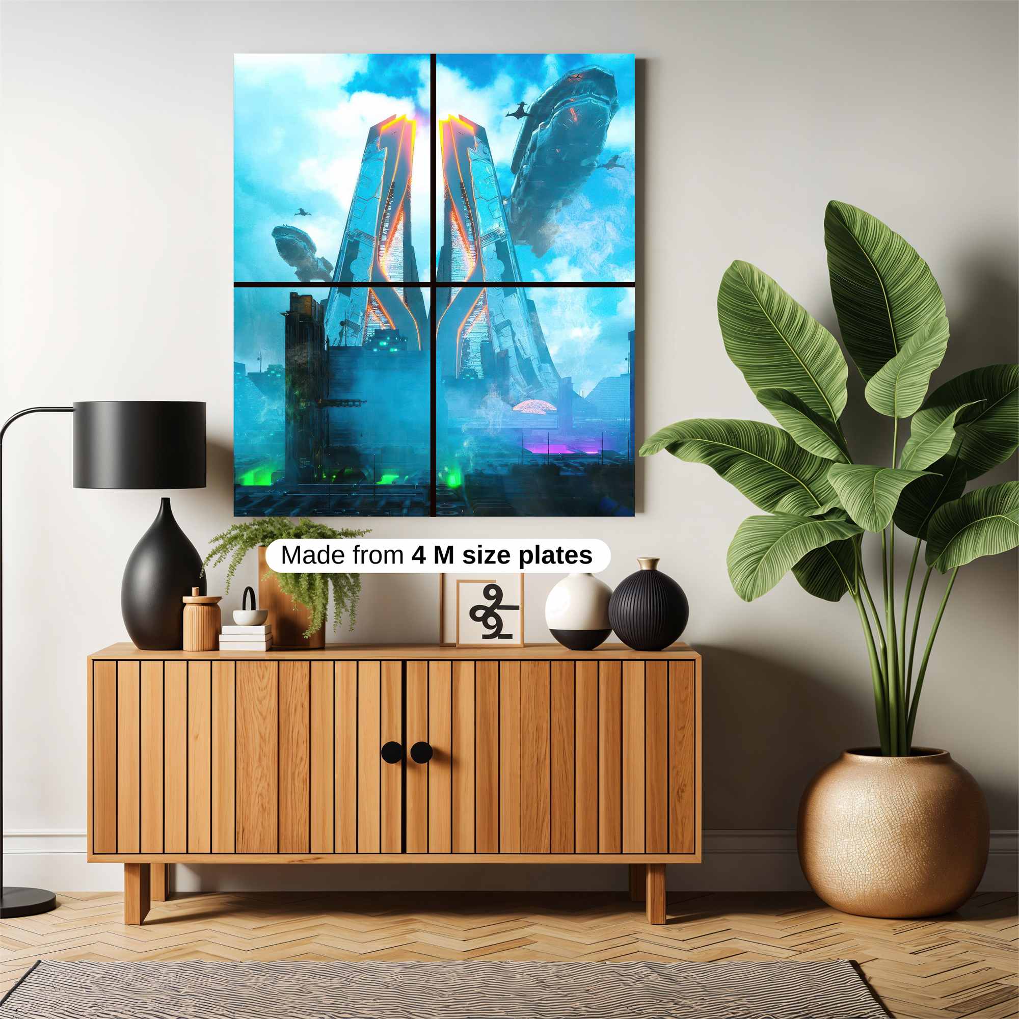 Skyscraper Radiance Safe Wall Magnetic / M