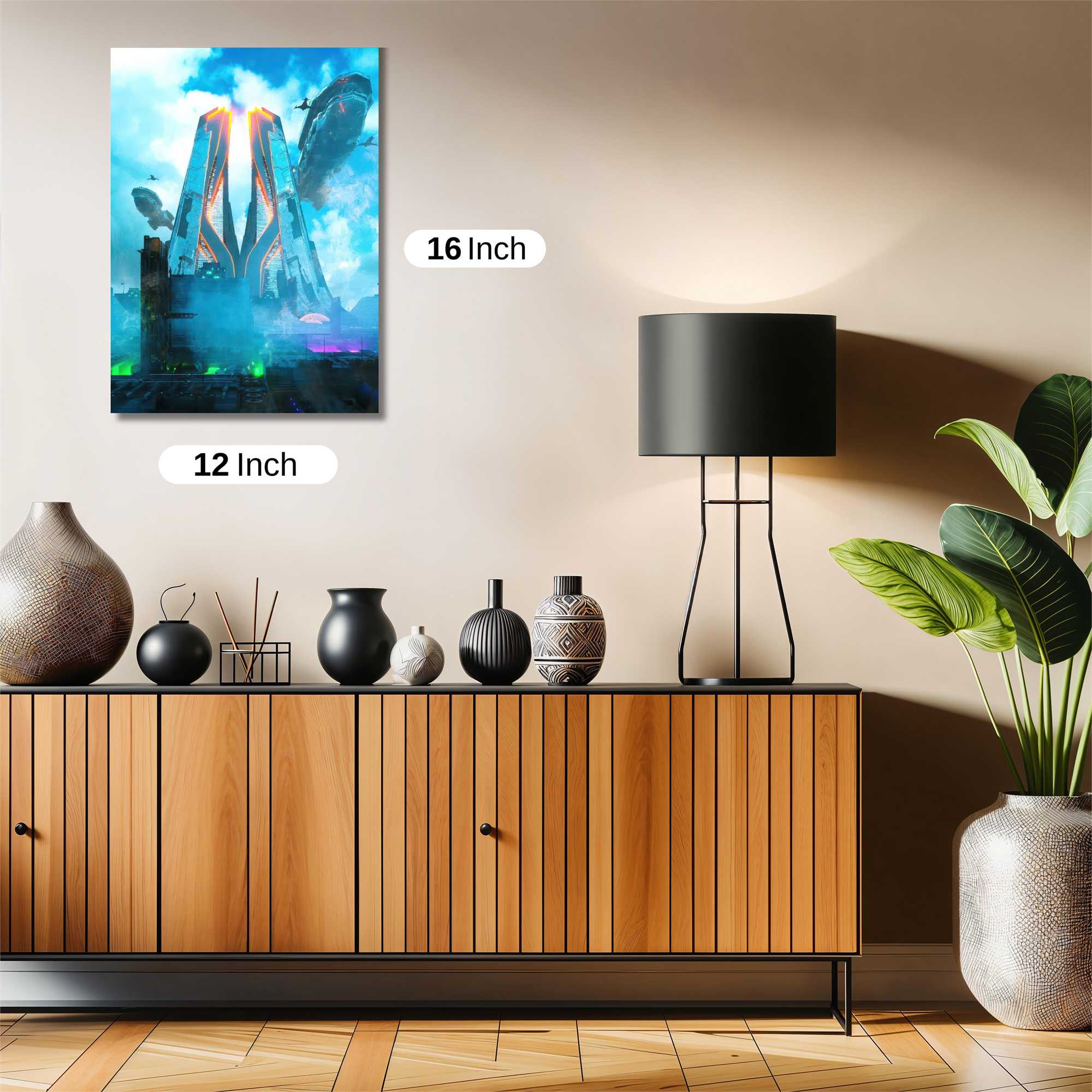 Skyscraper Radiance Safe Wall Magnetic / M