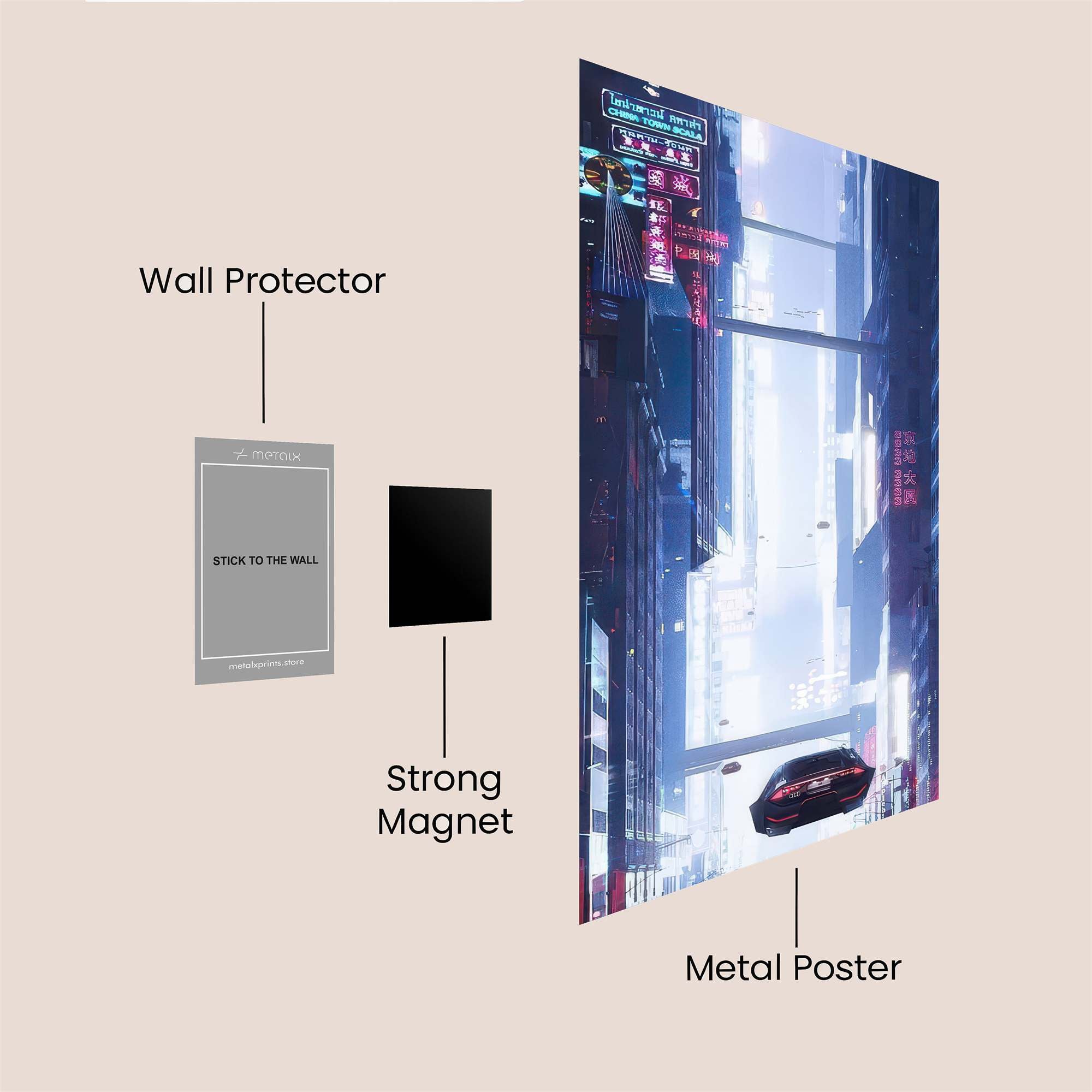 Cyberpunk Serenity Safe Wall Magnetic / M