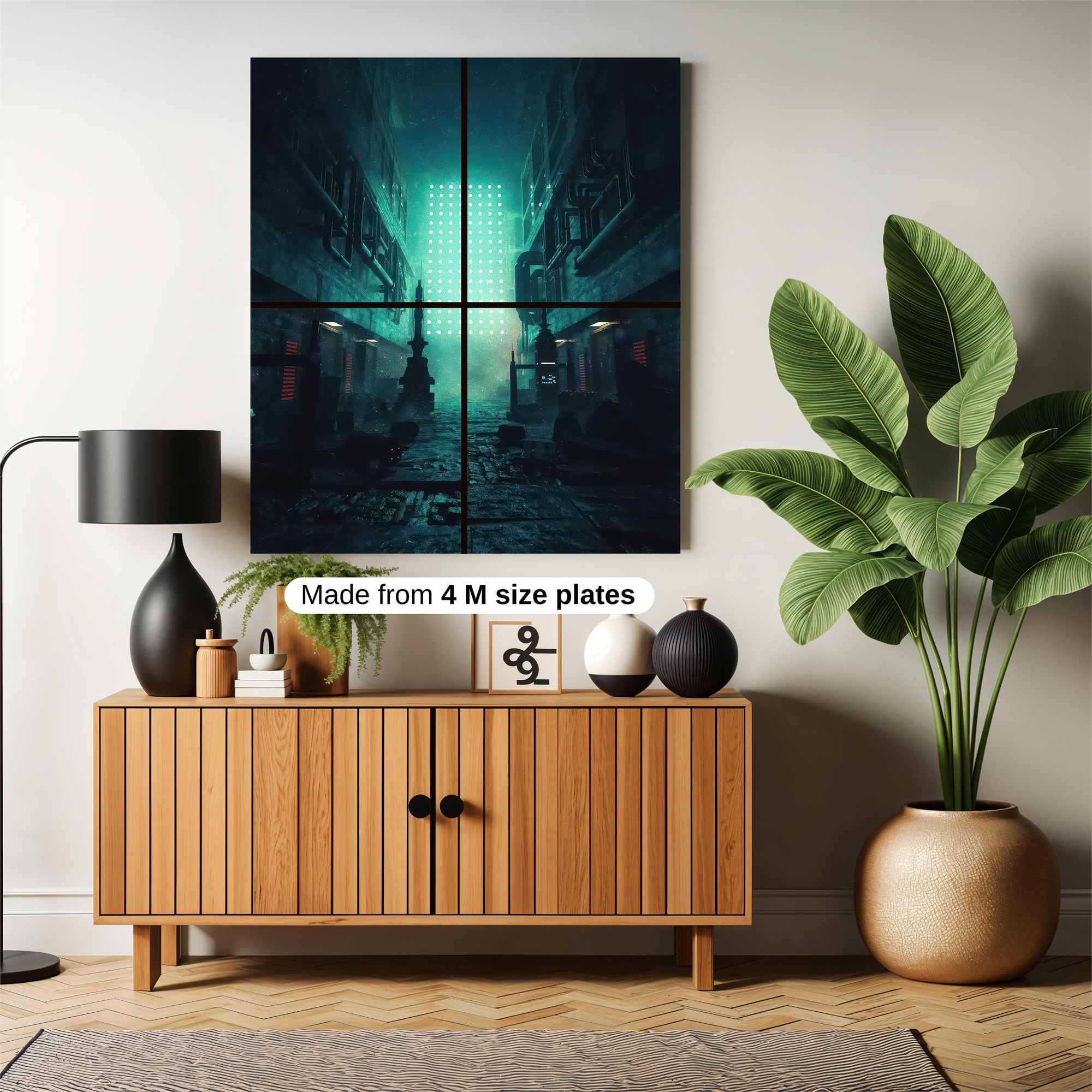 Neon Mystery Safe Wall Magnetic / M