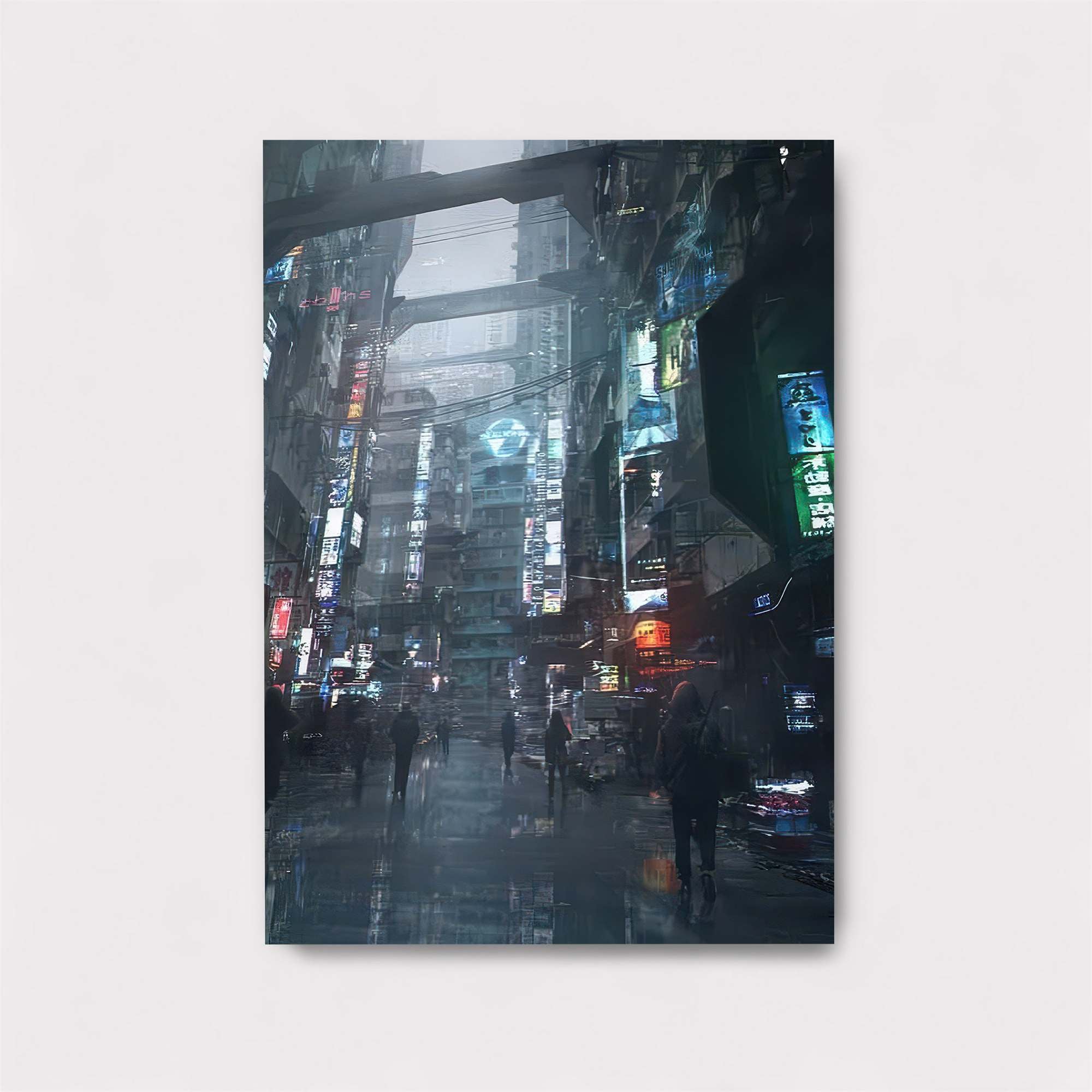 Cyberpunk Dusk Safe Wall Magnetic / M