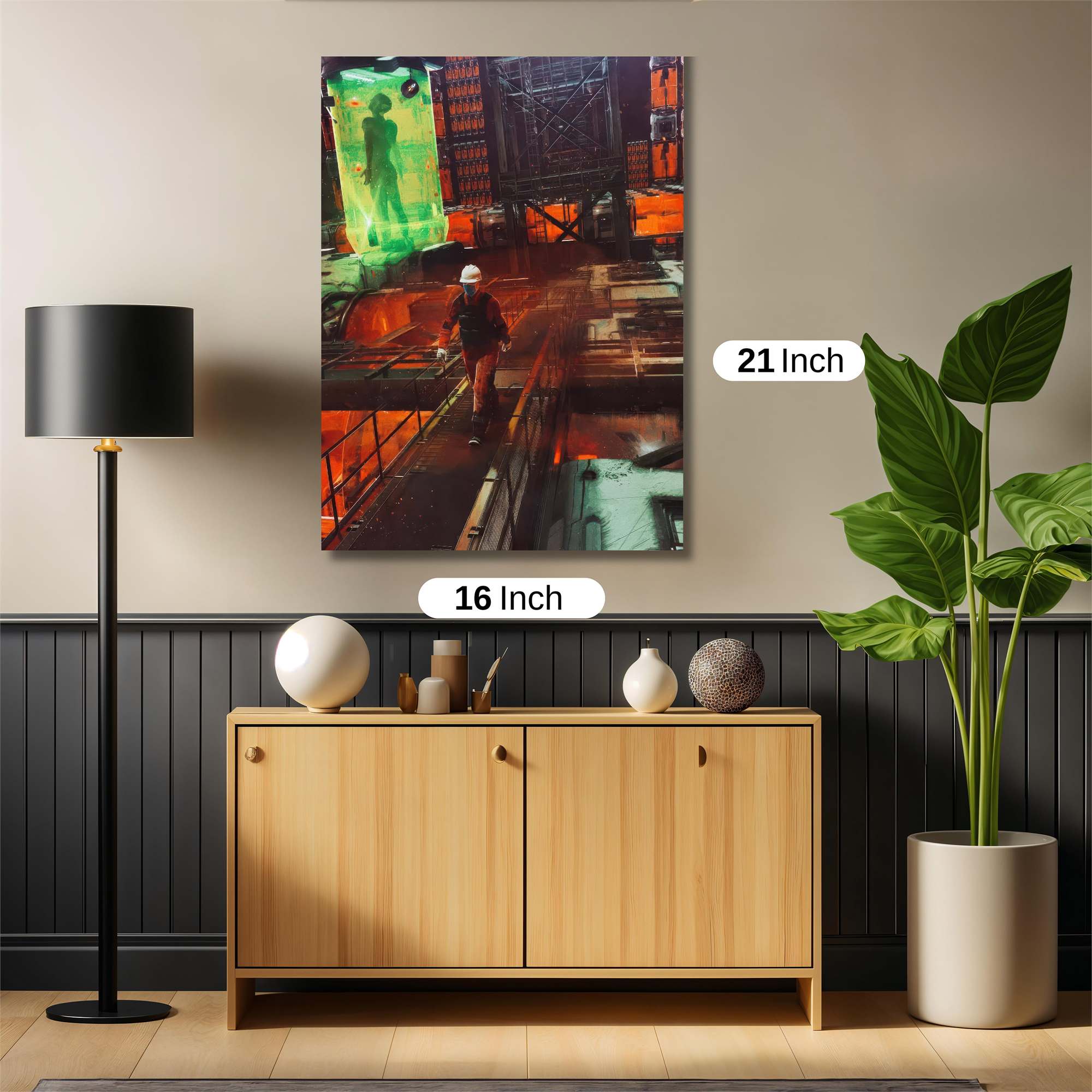 Alien Gloom Safe Wall Magnetic / M