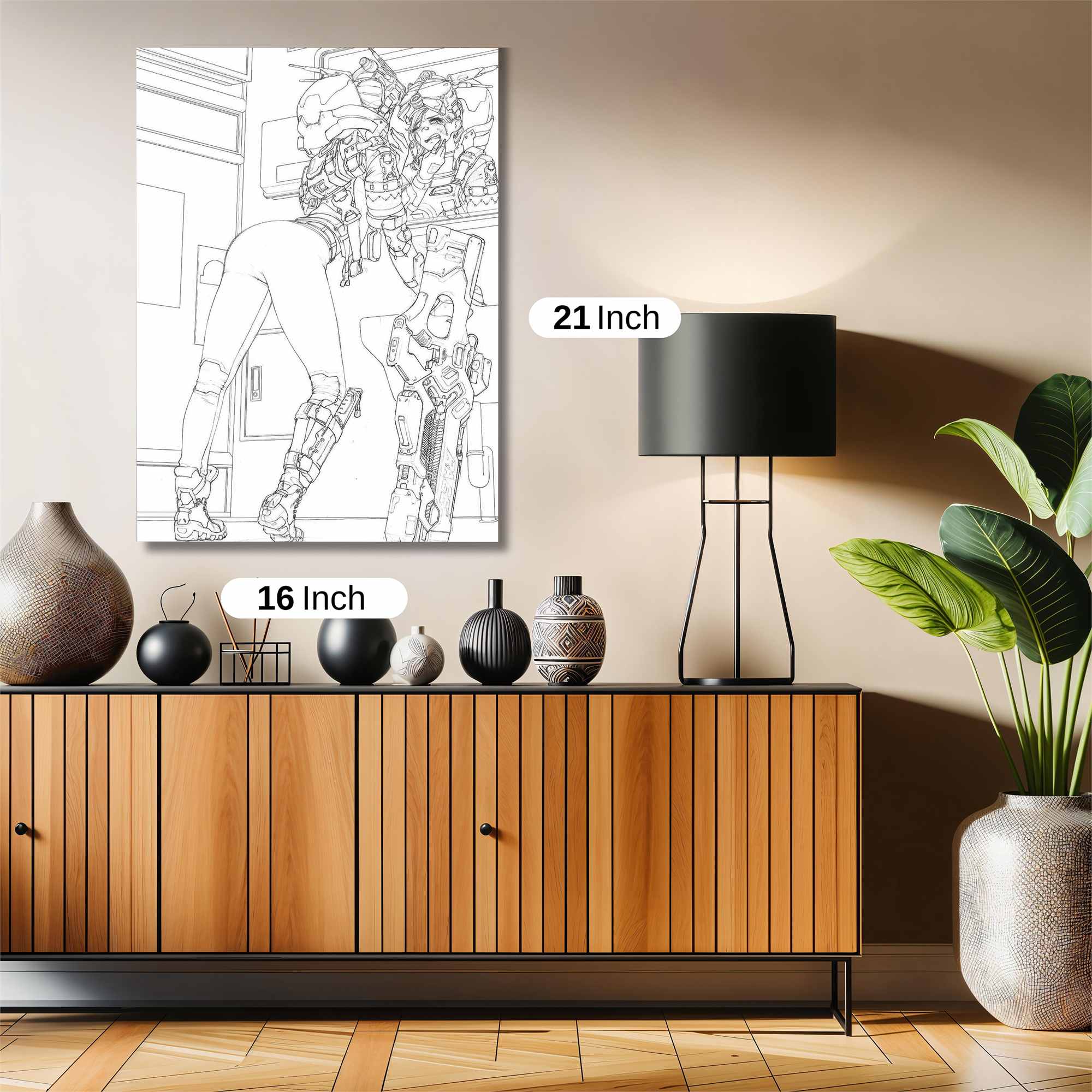 Iron Sultry Safe Wall Magnetic / M