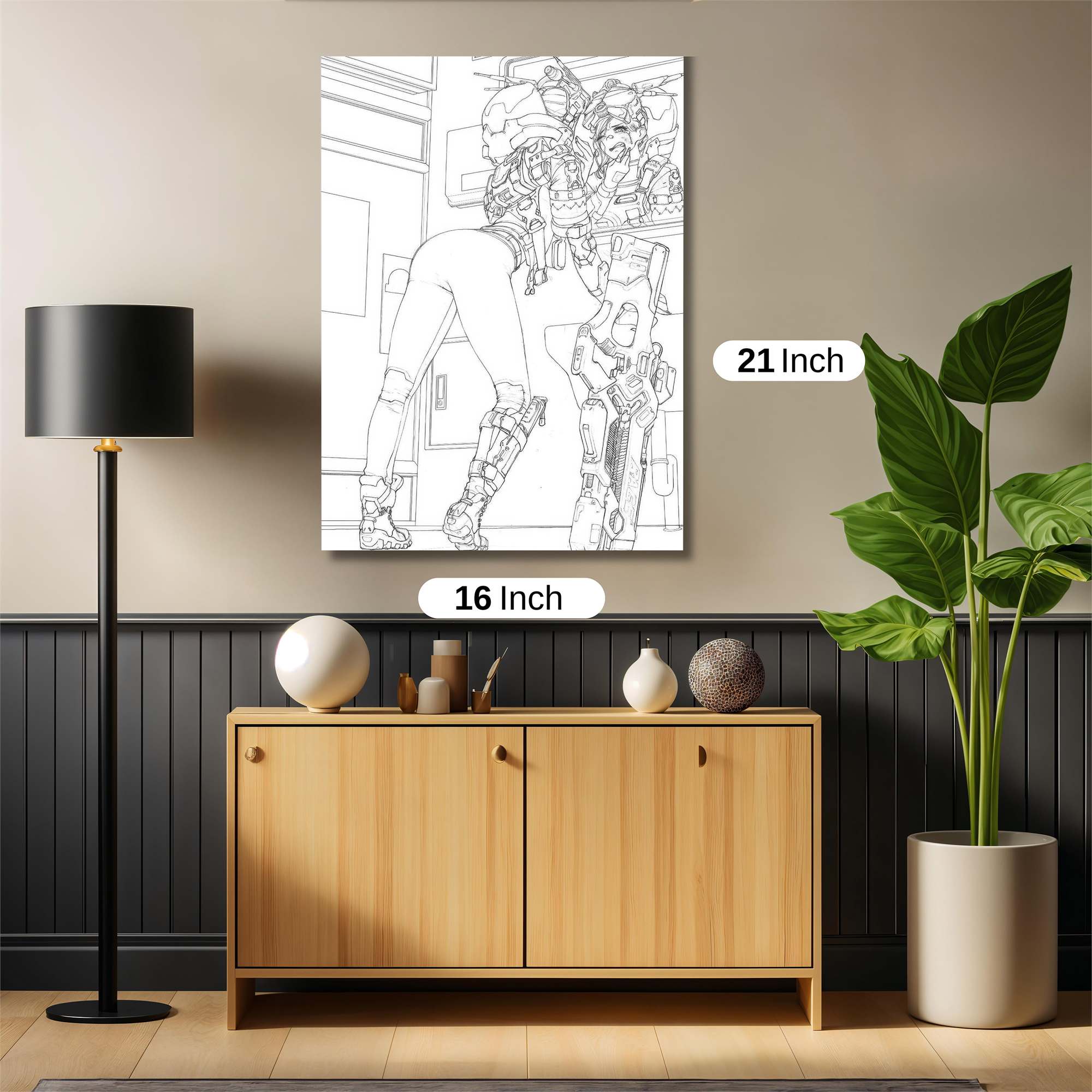 Iron Sultry Safe Wall Magnetic / M