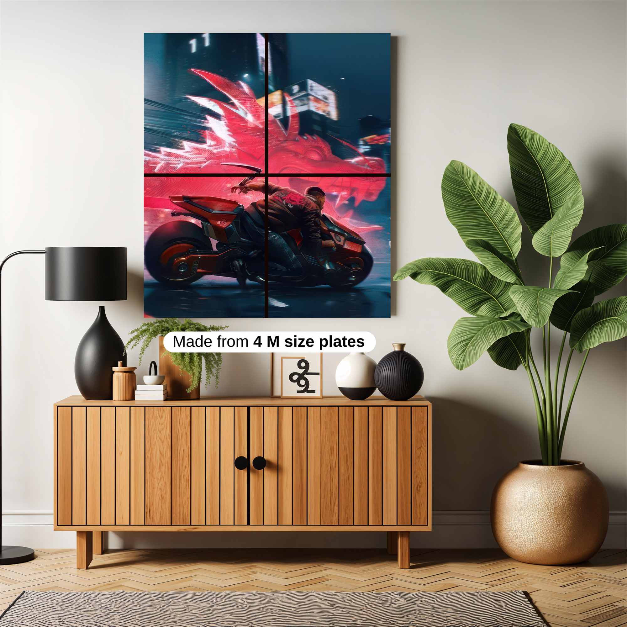 Neon Rebel Safe Wall Magnetic / M