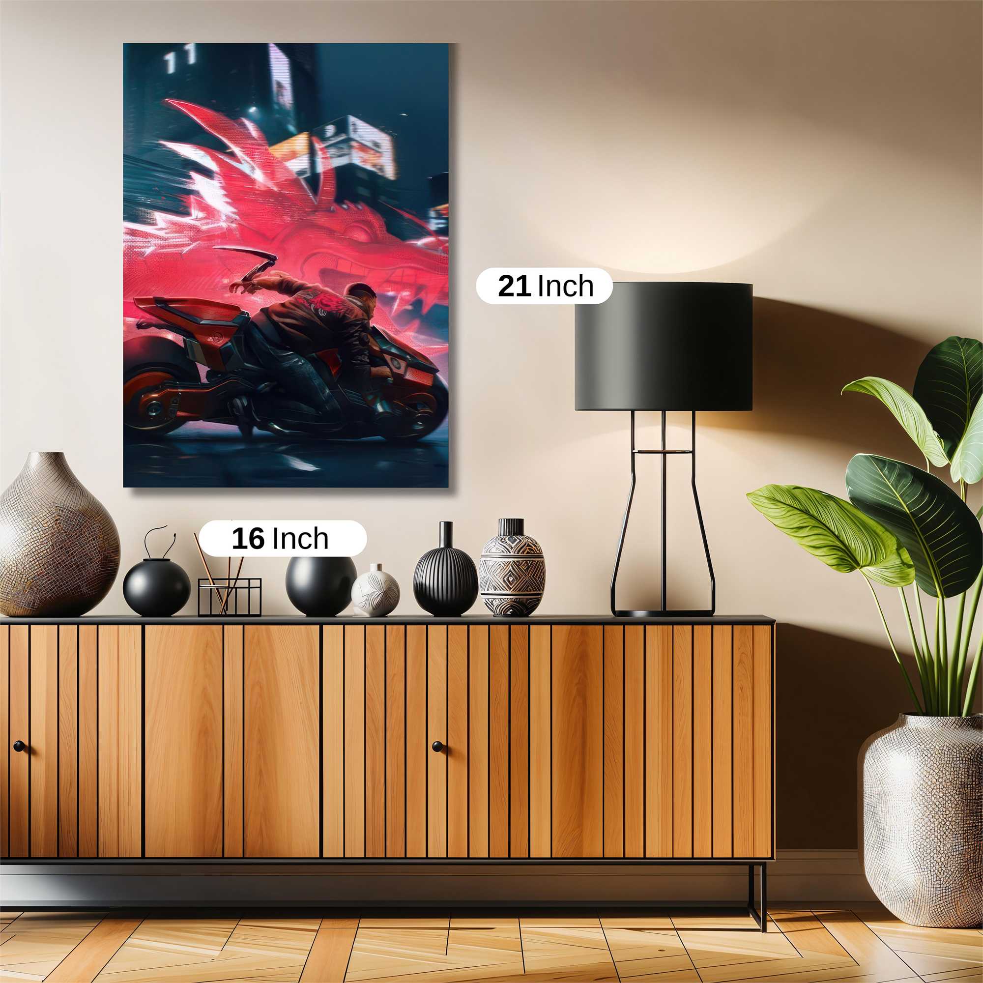 Neon Rebel Safe Wall Magnetic / M