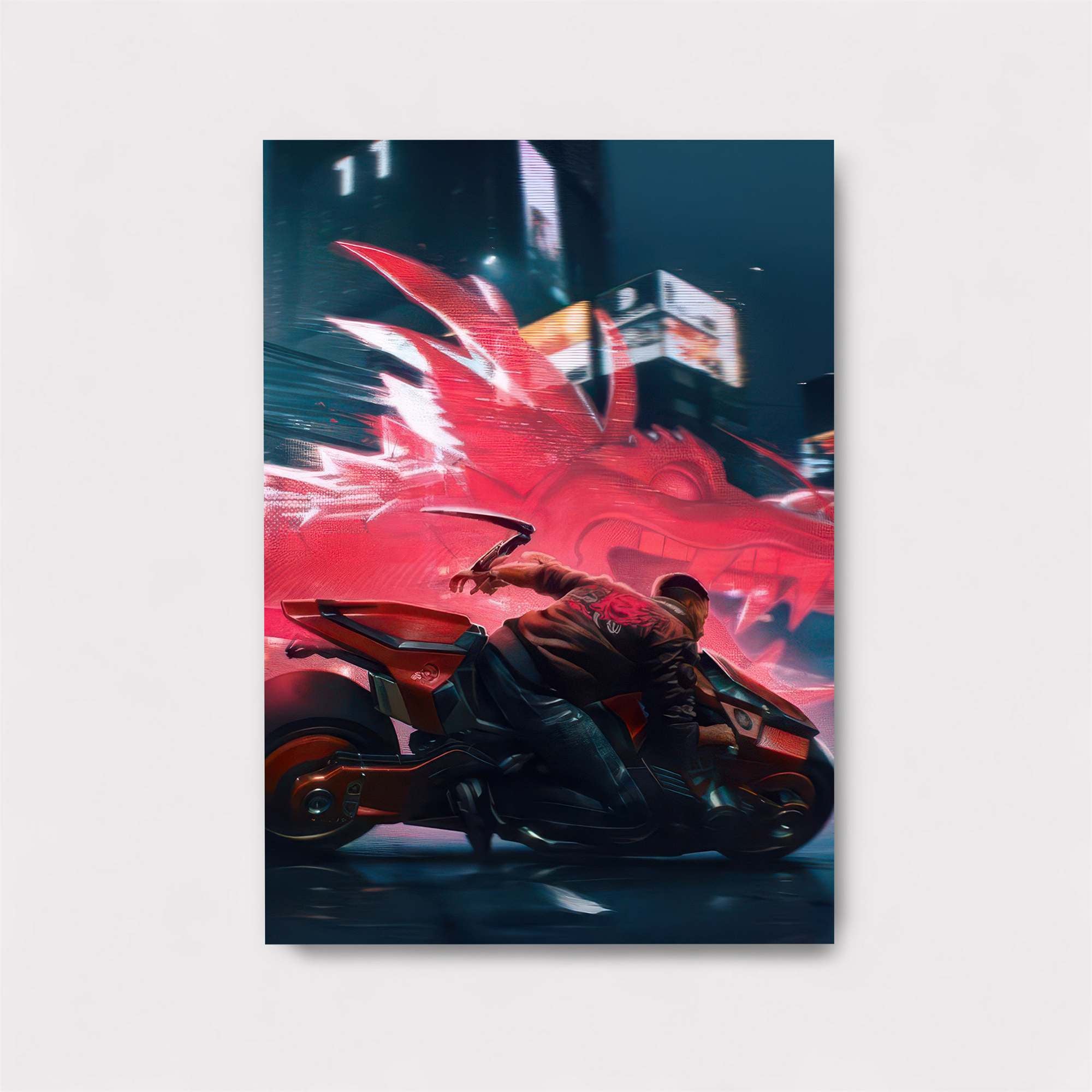 Neon Rebel Safe Wall Magnetic / M