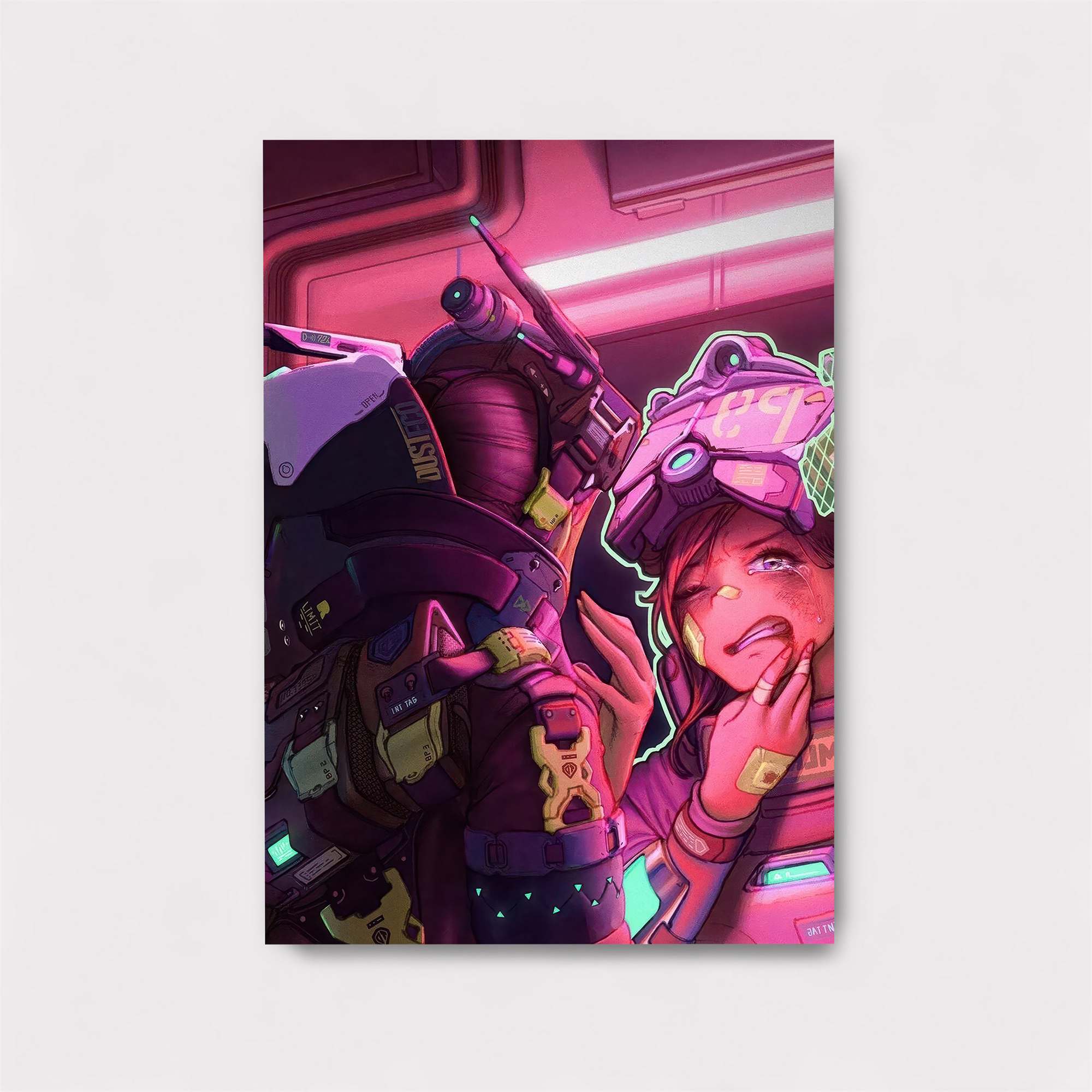 Neon Embrace Safe Wall Magnetic / M