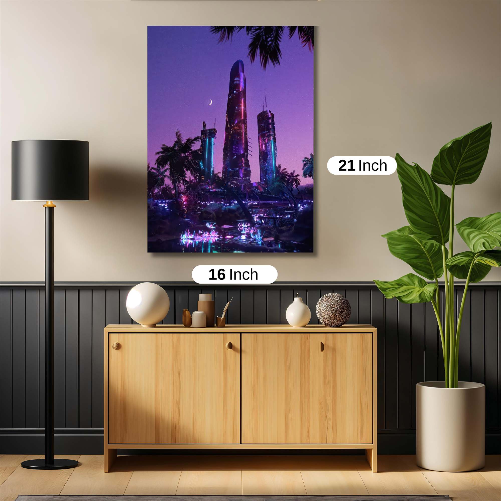 Cyber Serenity Safe Wall Magnetic / M