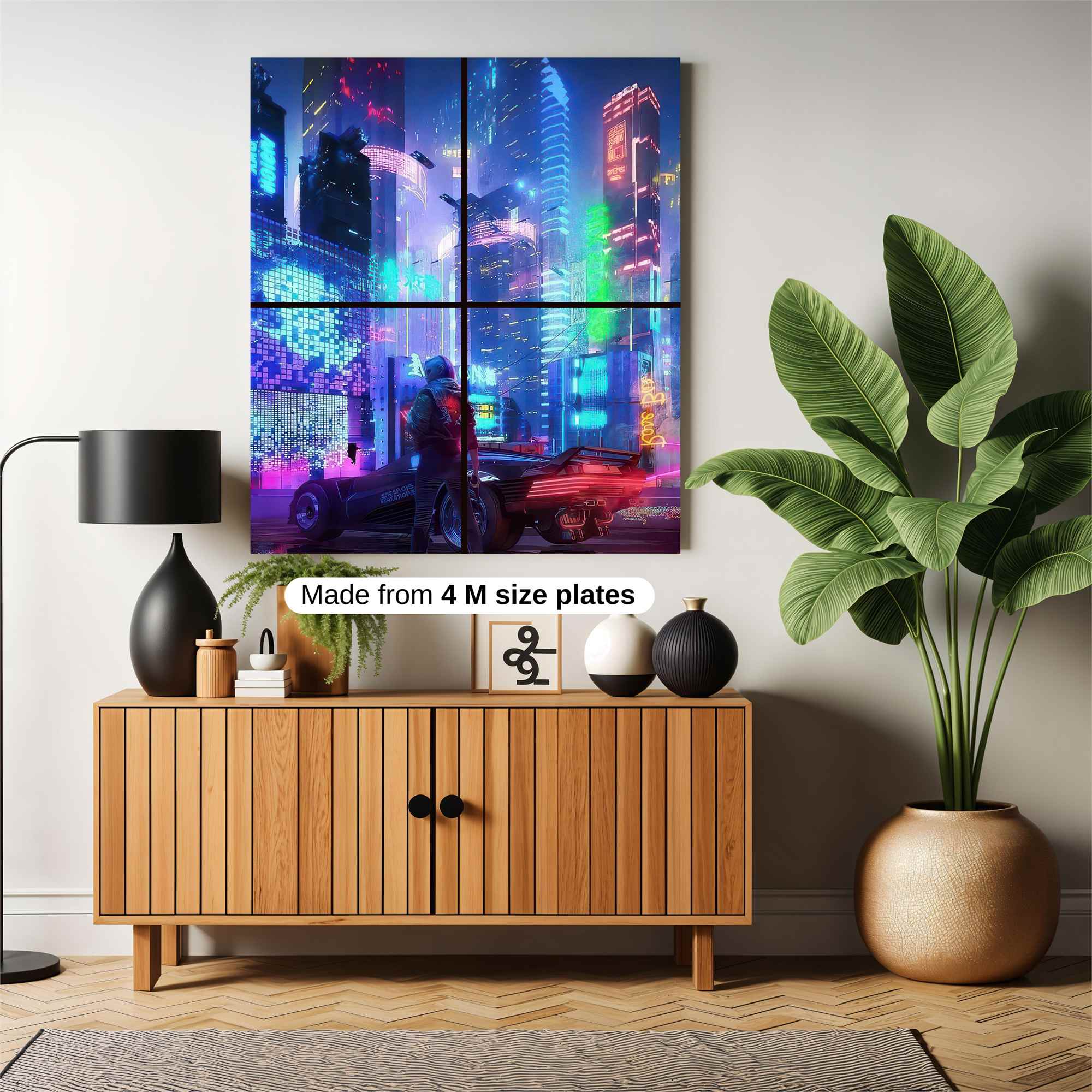 Neon Reverie Safe Wall Magnetic / M