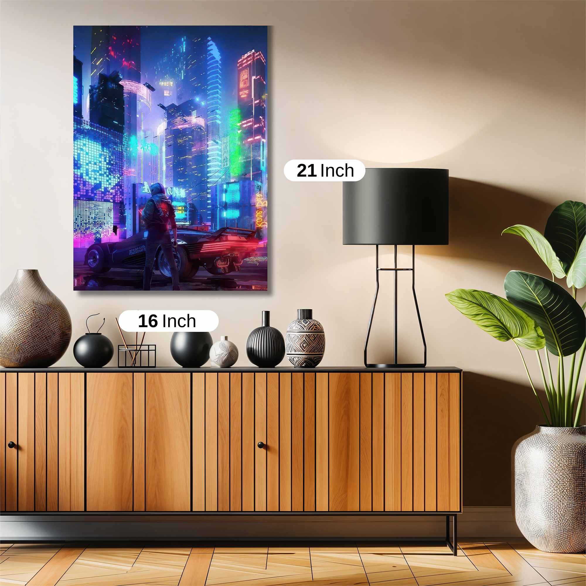 Neon Reverie Safe Wall Magnetic / M