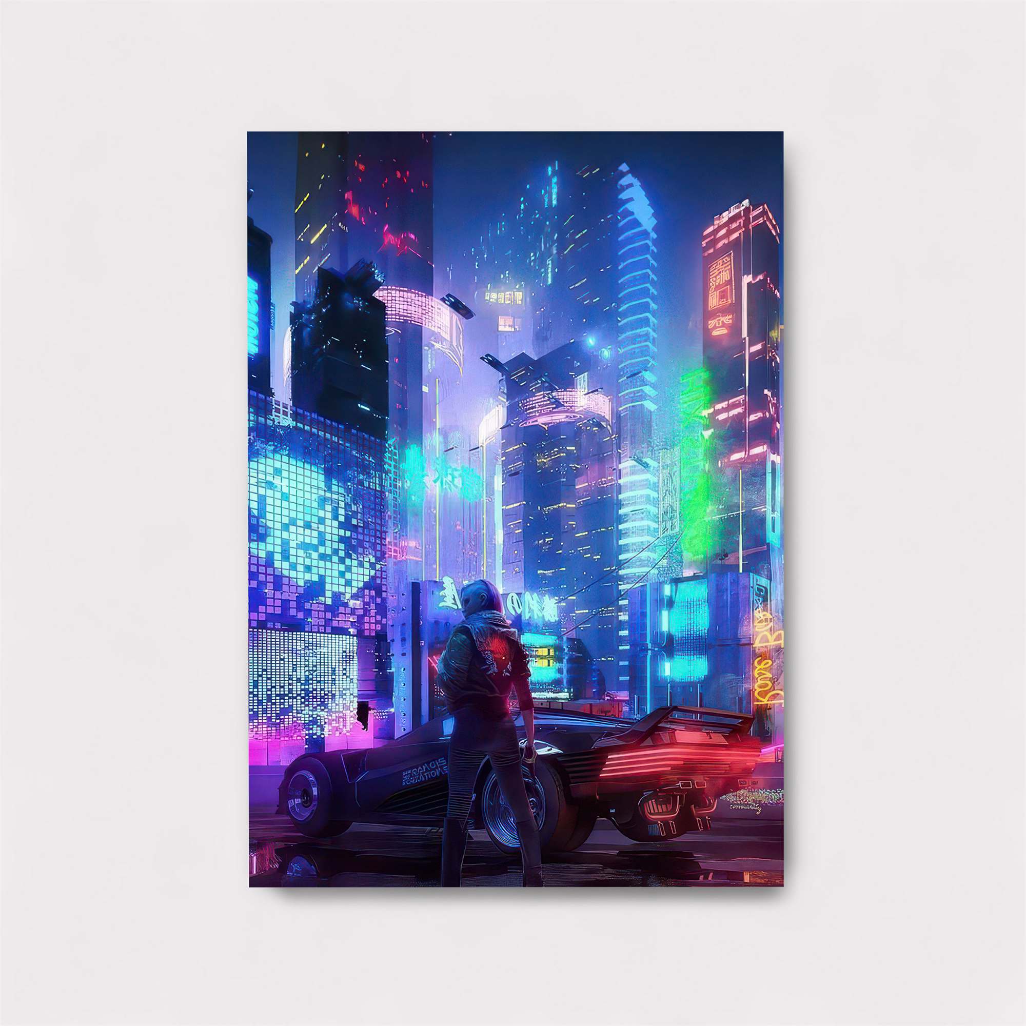 Neon Reverie Safe Wall Magnetic / M