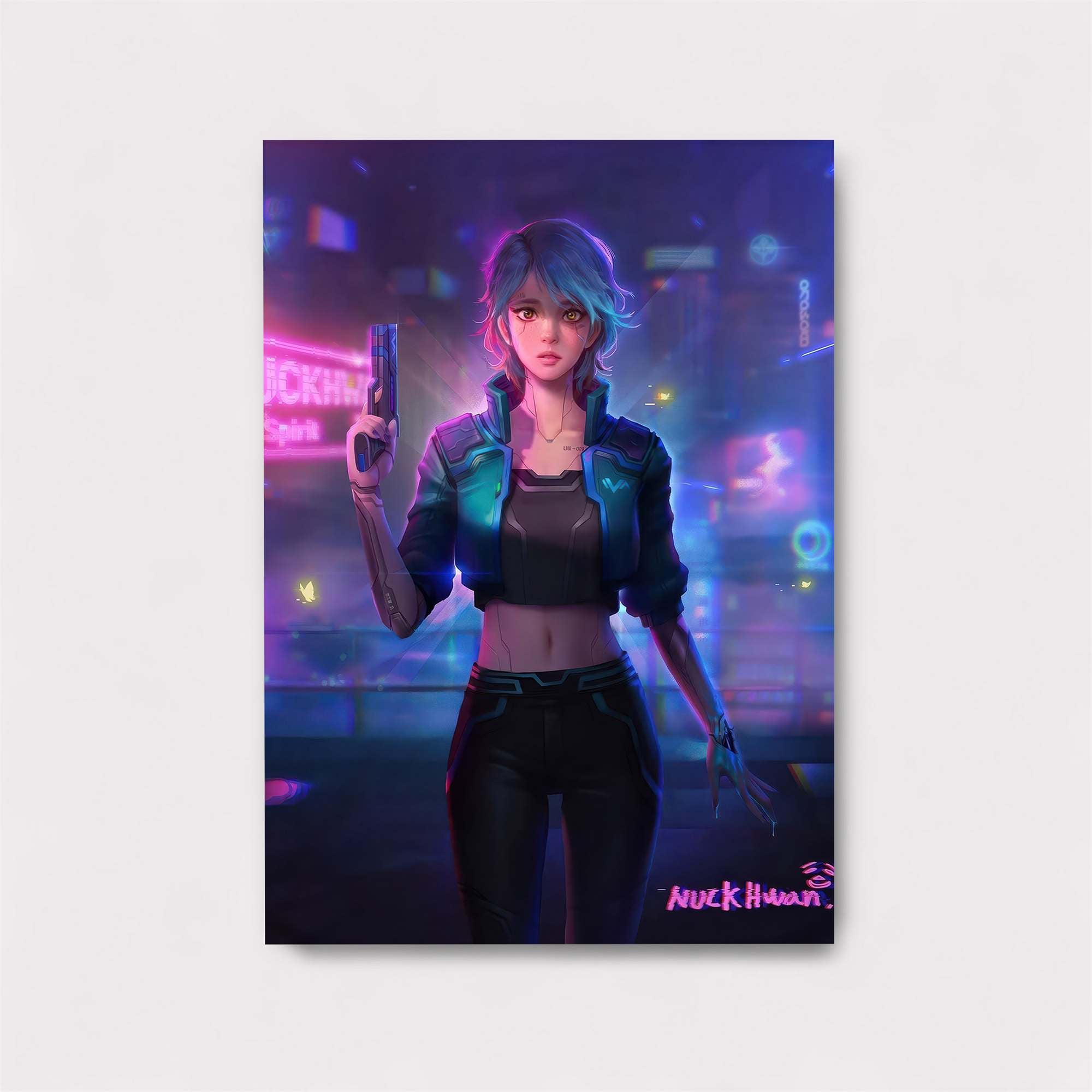 Cyber Rebel Safe Wall Magnetic / M