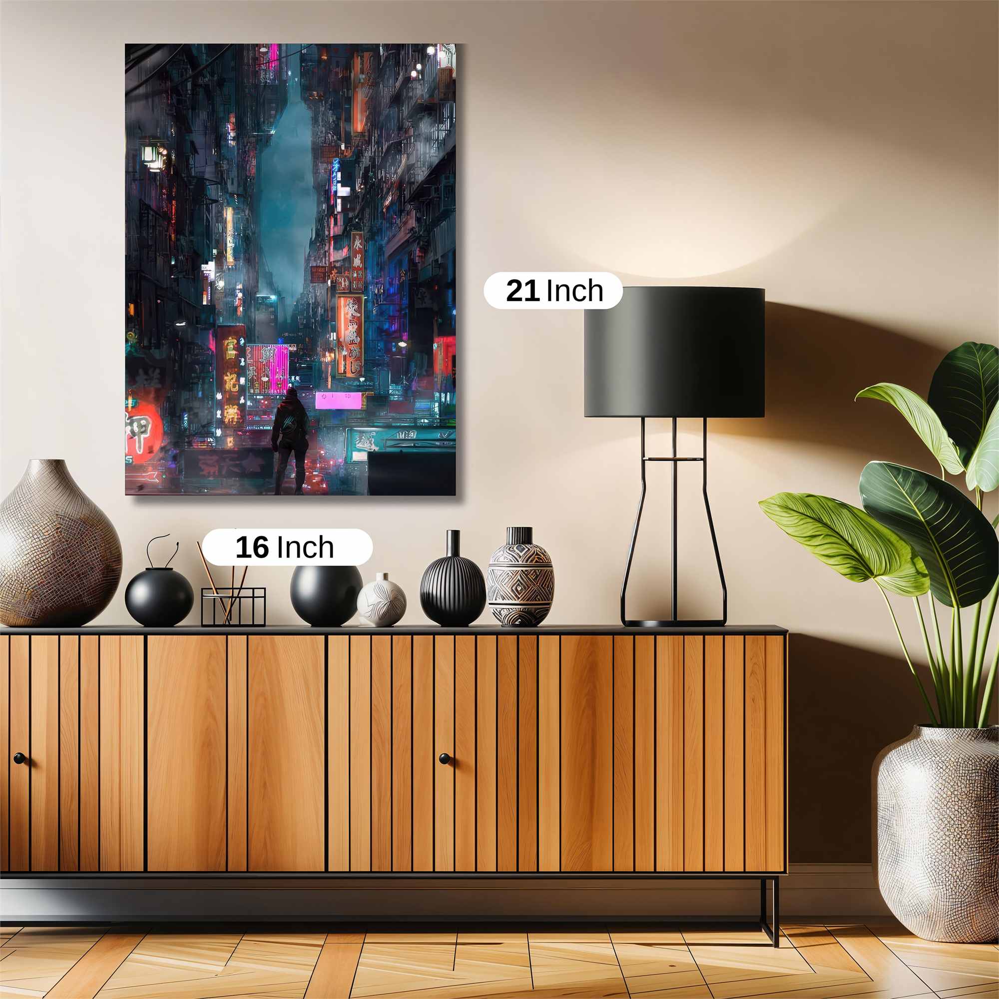 Cyberpunk Solitude Safe Wall Magnetic / M