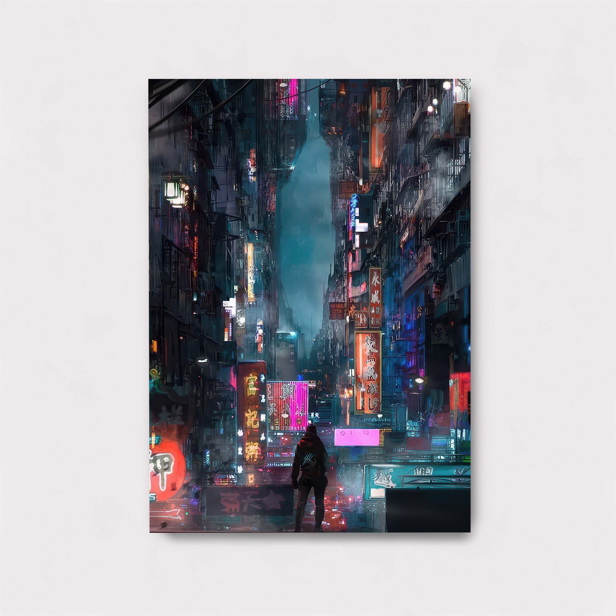 Cyberpunk Solitude Safe Wall Magnetic / M