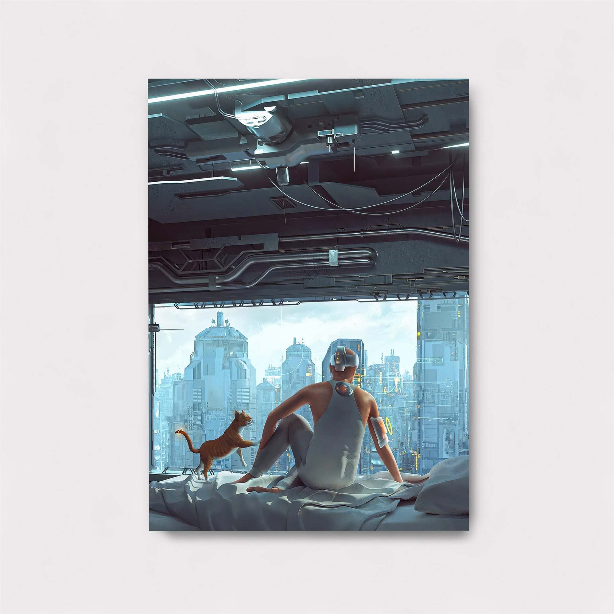 Cyber Serenity Safe Wall Magnetic / M