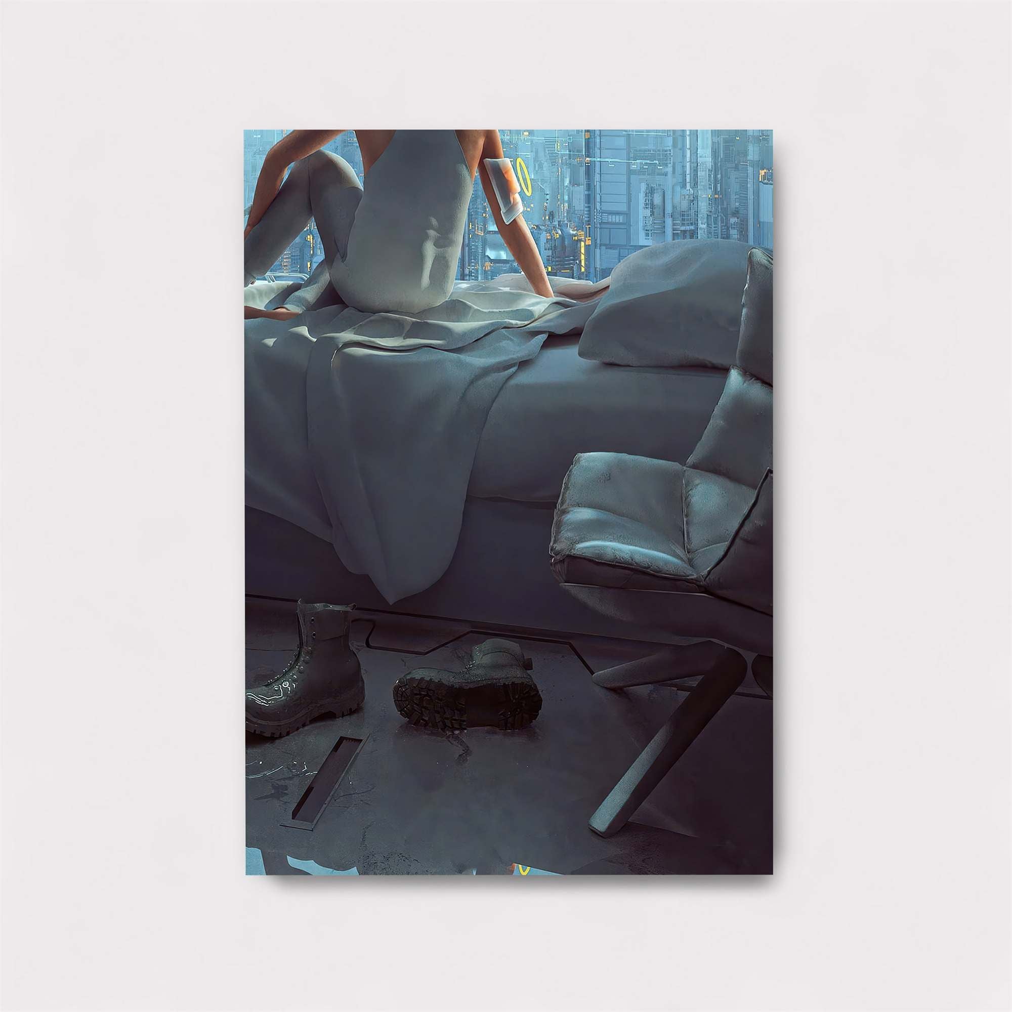 Cyber Serenity Safe Wall Magnetic / M