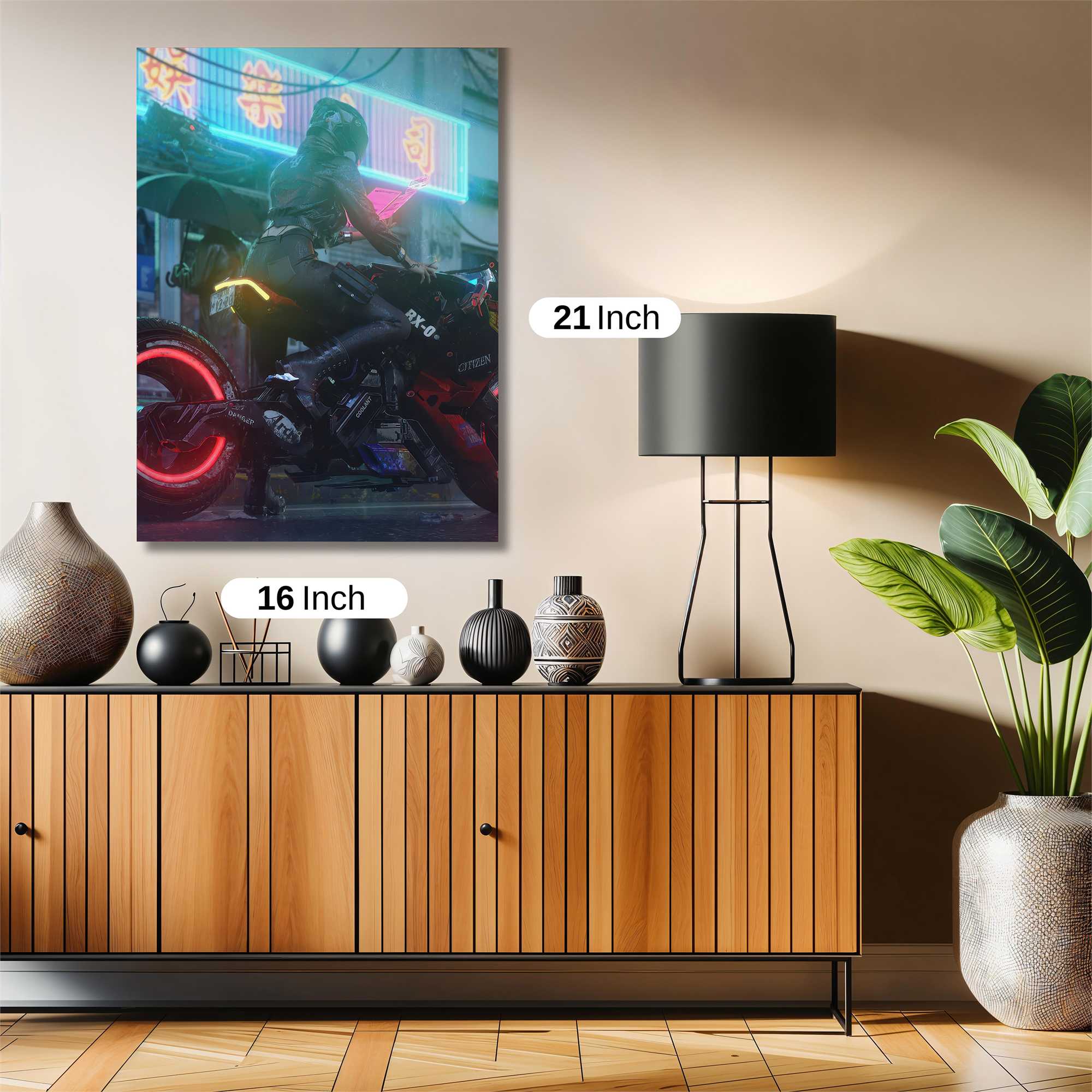 Neon Reverie Safe Wall Magnetic / M