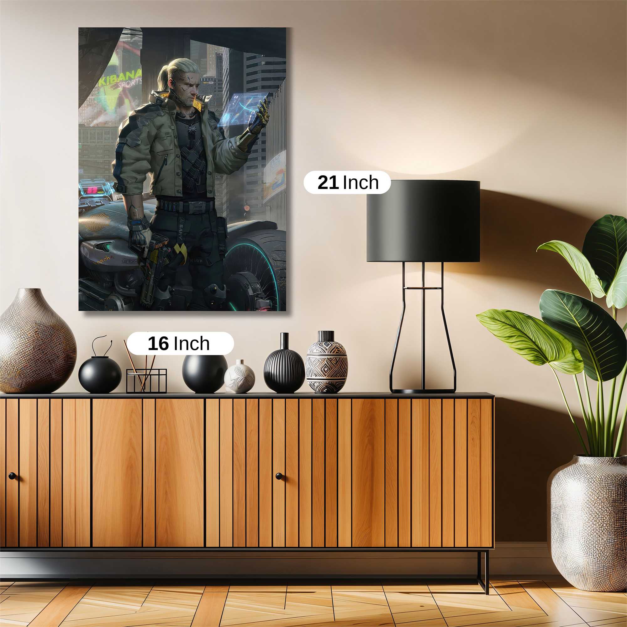 Futuristic Reverie Safe Wall Magnetic / M