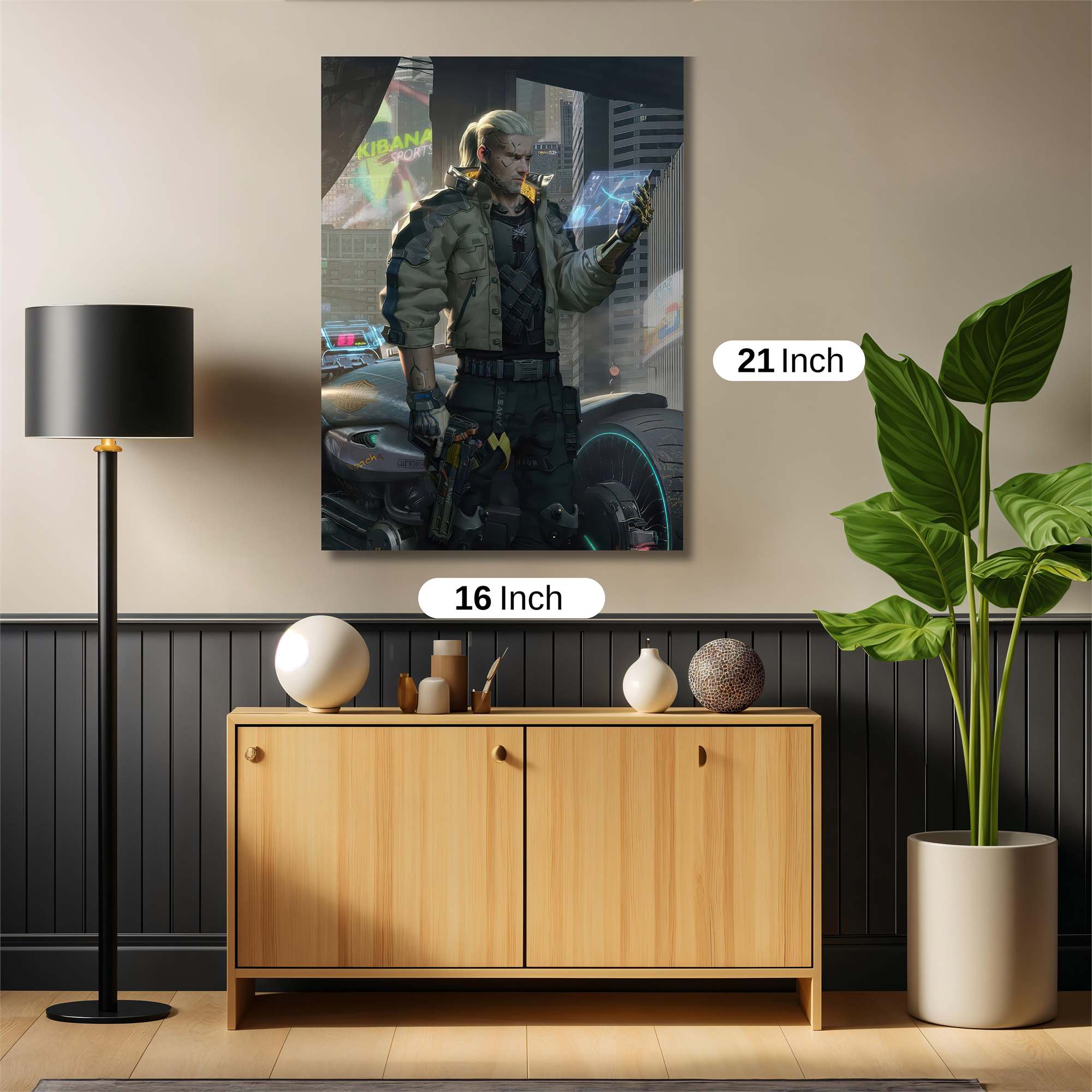 Futuristic Reverie Safe Wall Magnetic / M