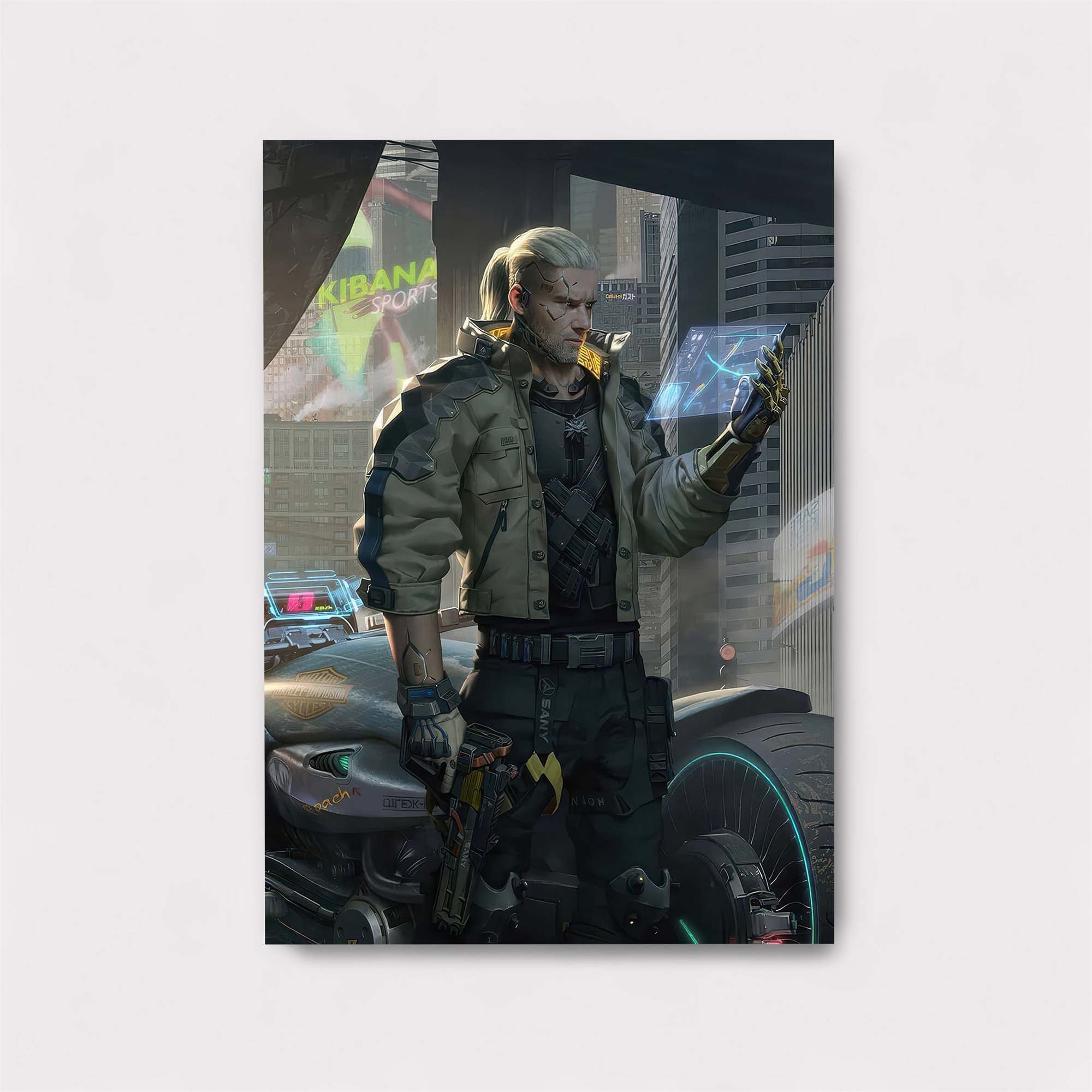 Futuristic Reverie Safe Wall Magnetic / M