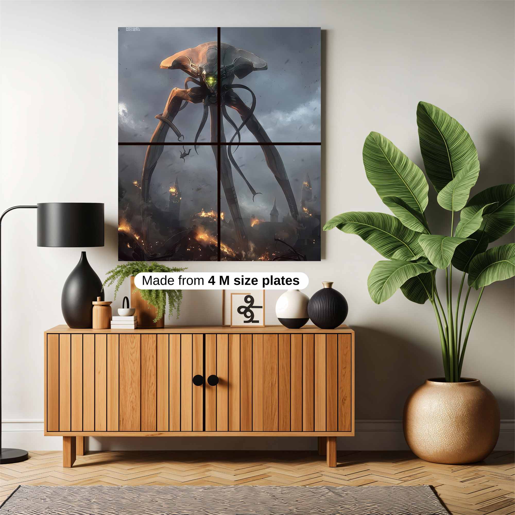 Alien Dread Safe Wall Magnetic / M