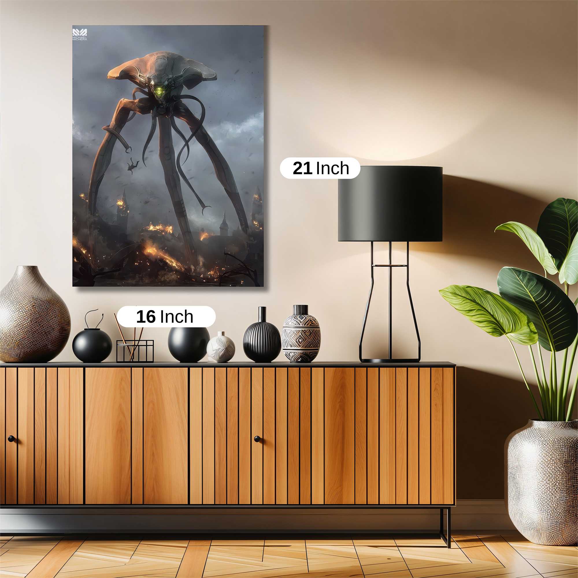 Alien Dread Safe Wall Magnetic / M