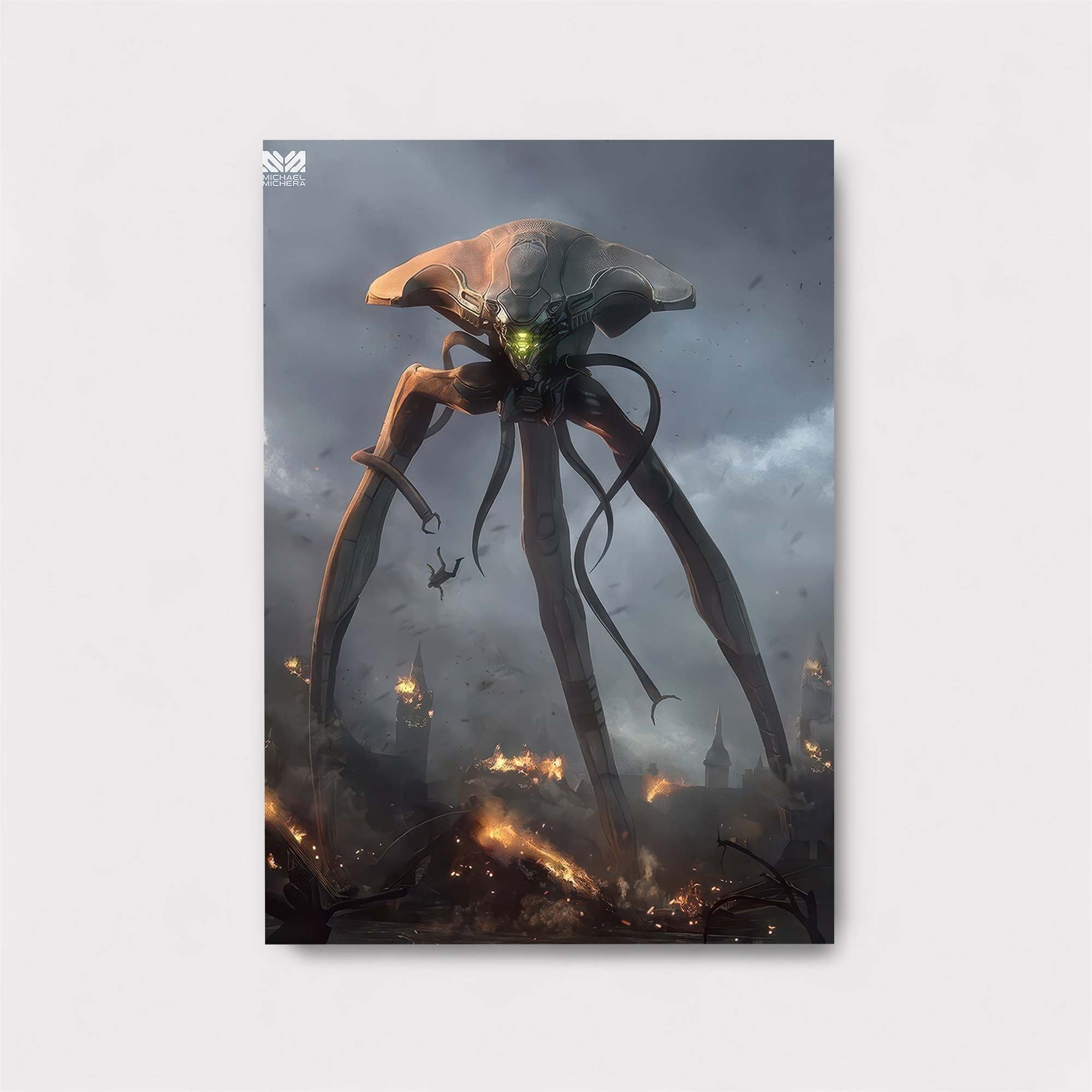 Alien Dread Safe Wall Magnetic / M