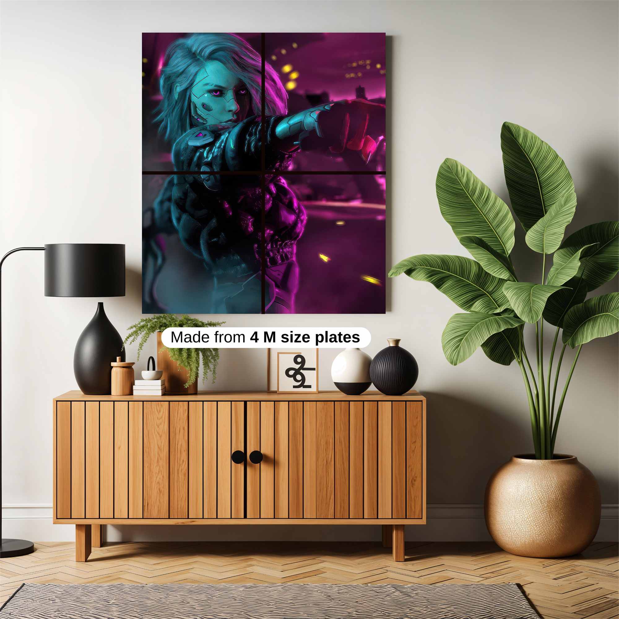 Cyber Vixen Safe Wall Magnetic / M