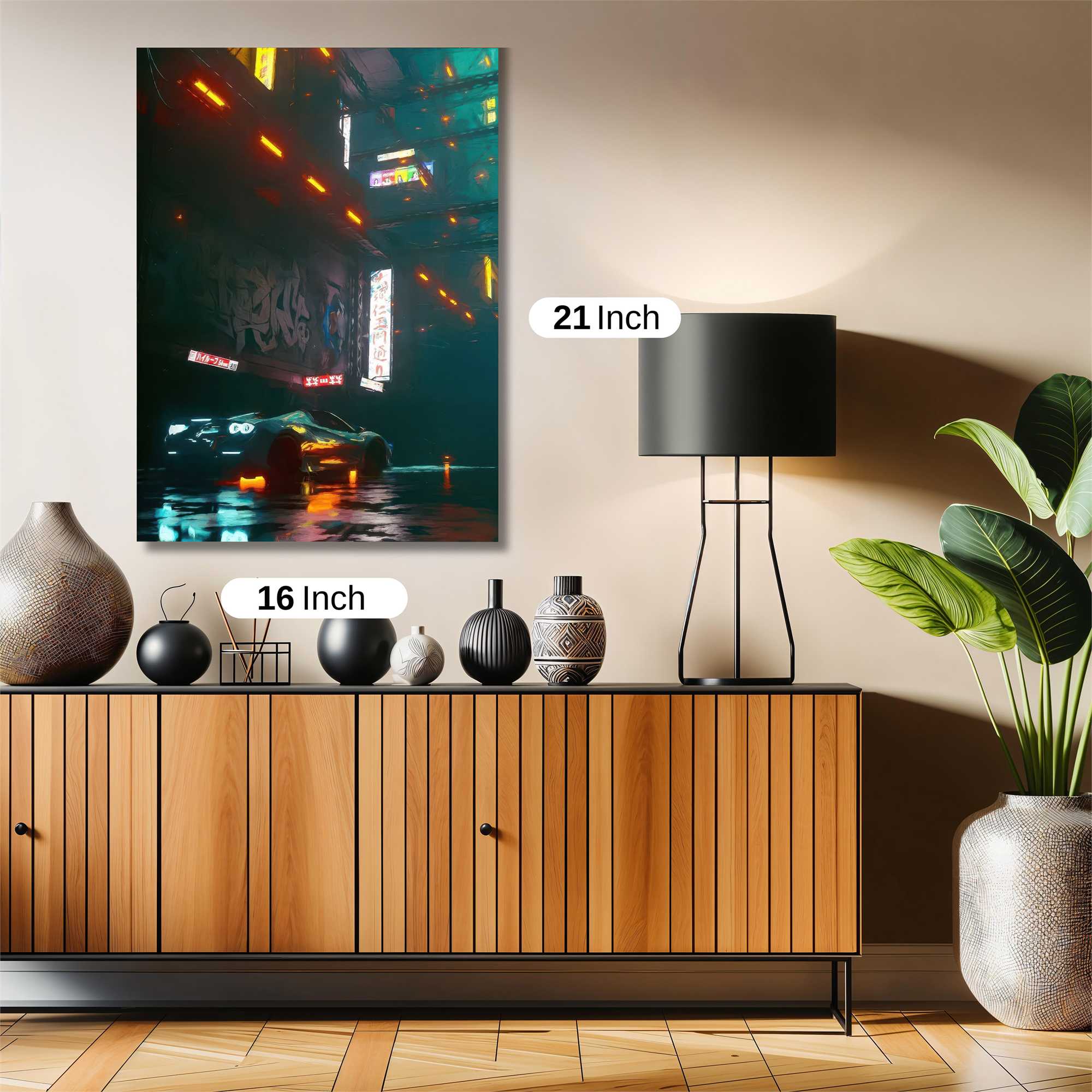 Cyberpunk Velocity Safe Wall Magnetic / M