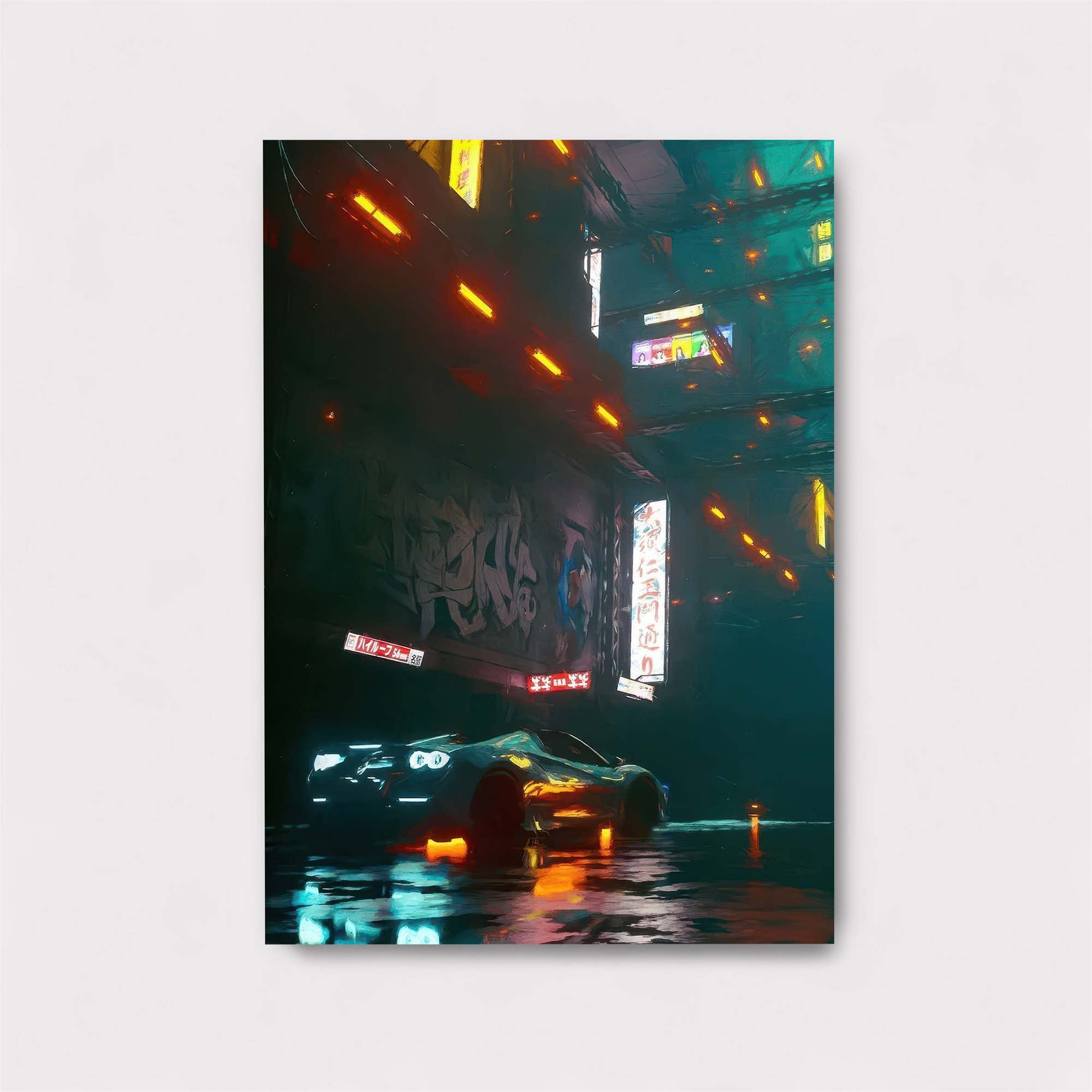 Cyberpunk Velocity Safe Wall Magnetic / M