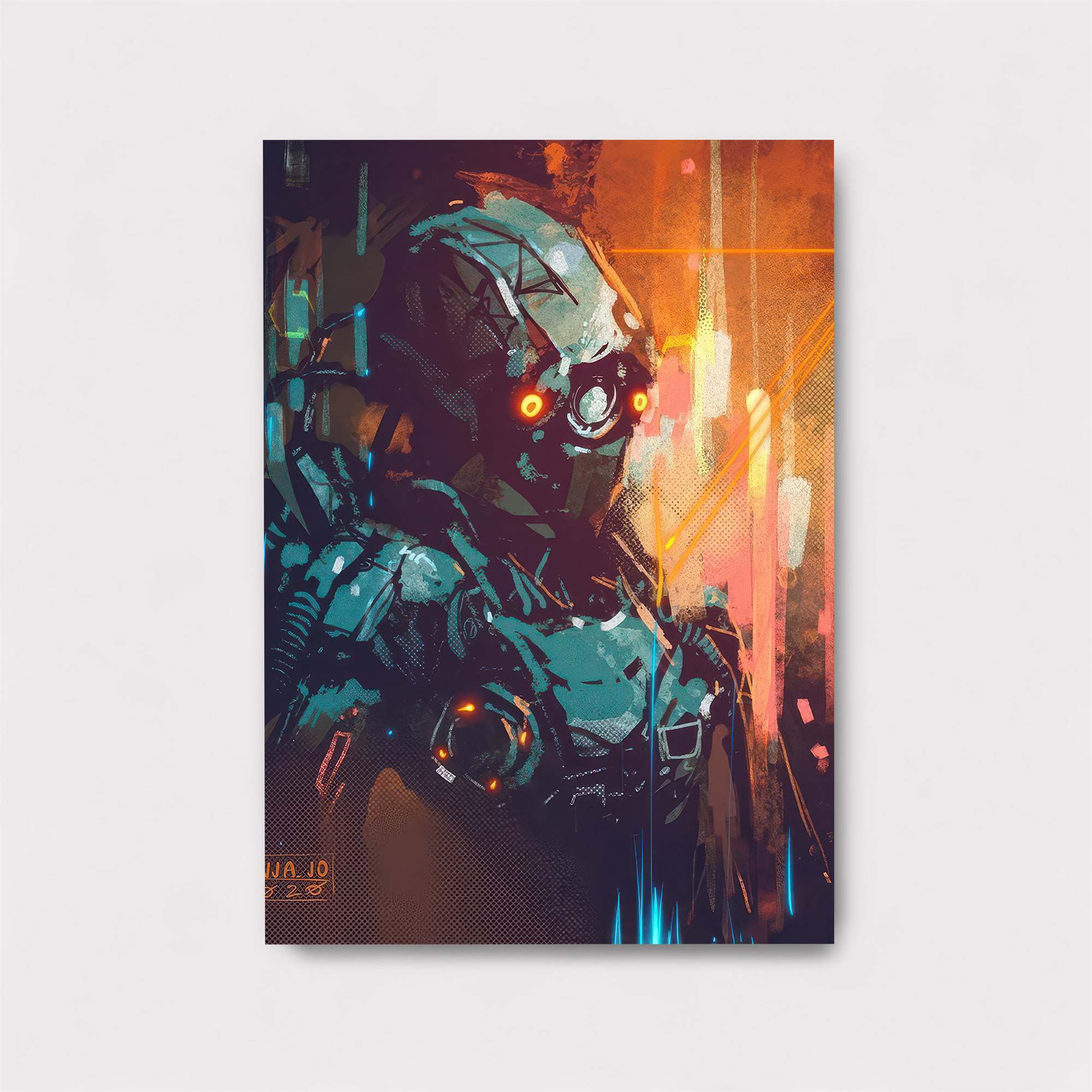 Robot Enigma Safe Wall Magnetic / M