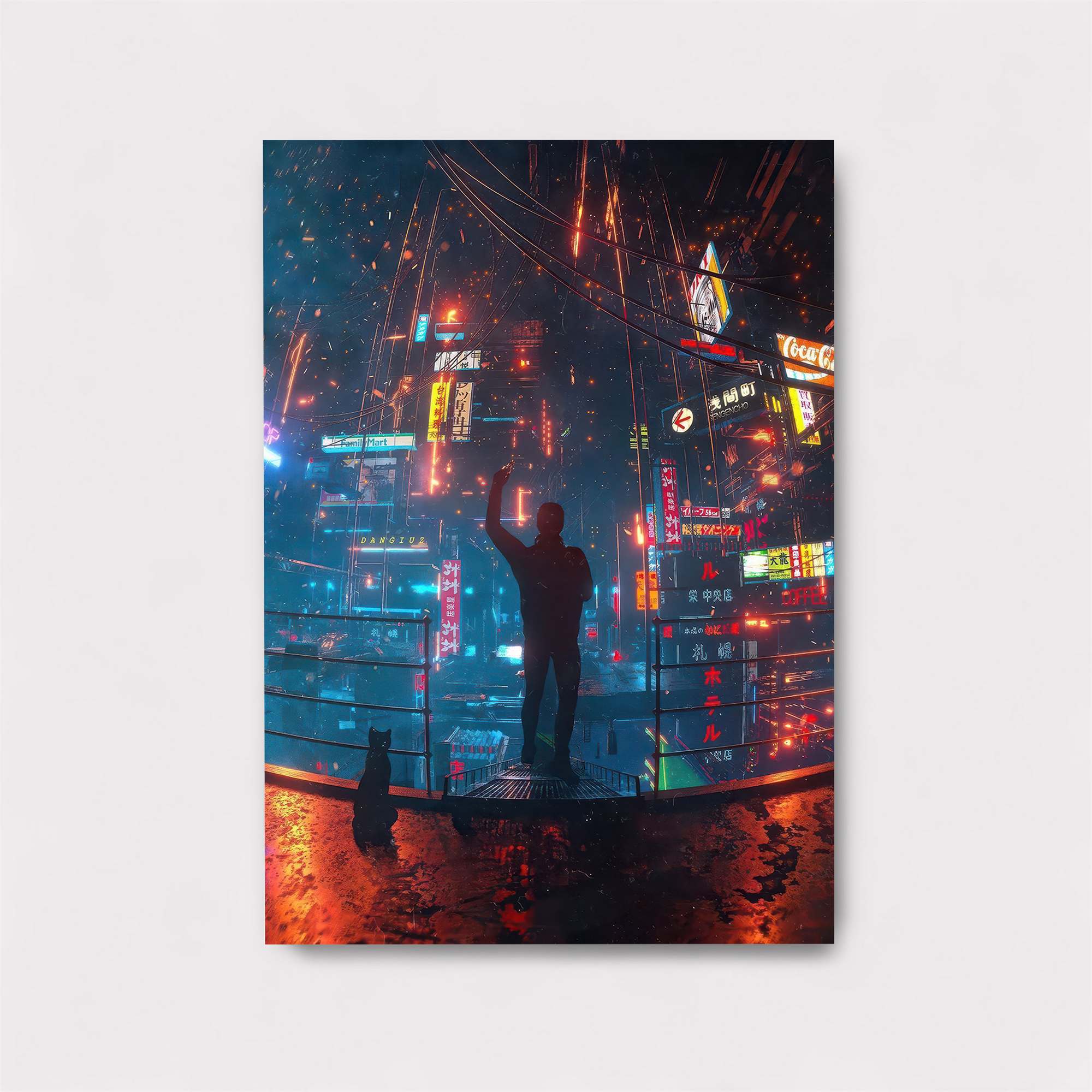 Neon Triumph Safe Wall Magnetic / M