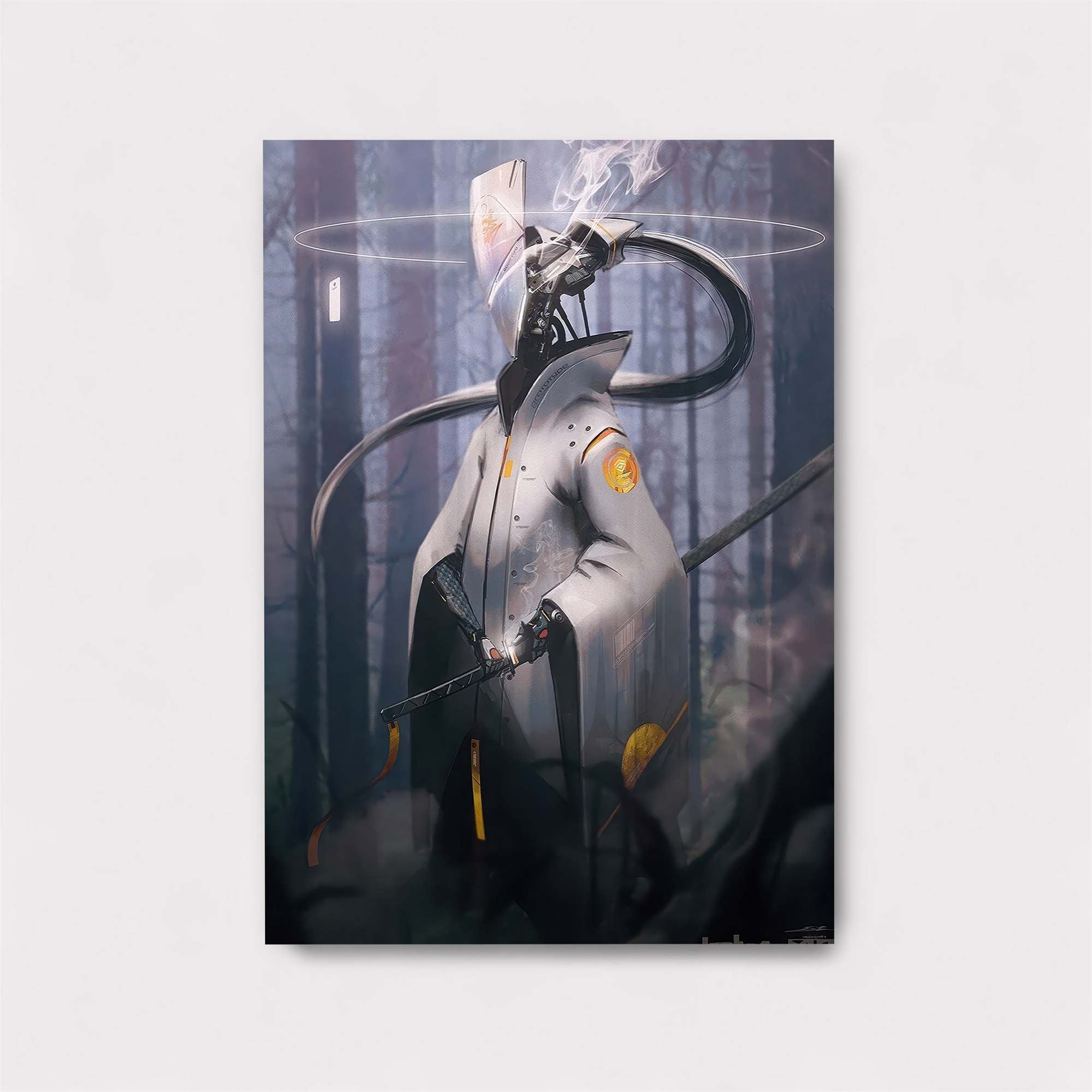 Cyber Samurai Safe Wall Magnetic / M