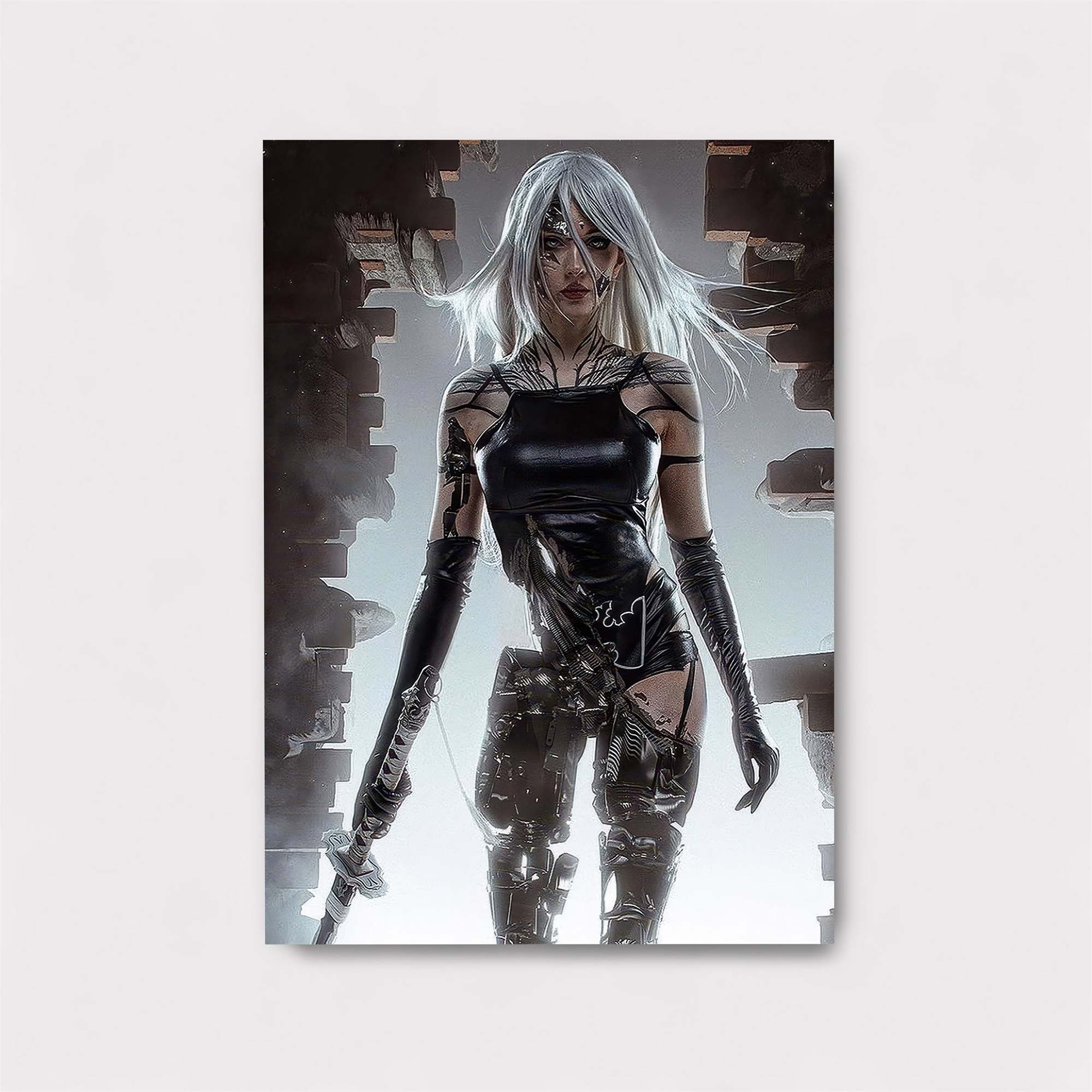 Cyborg Elegance Safe Wall Magnetic / M