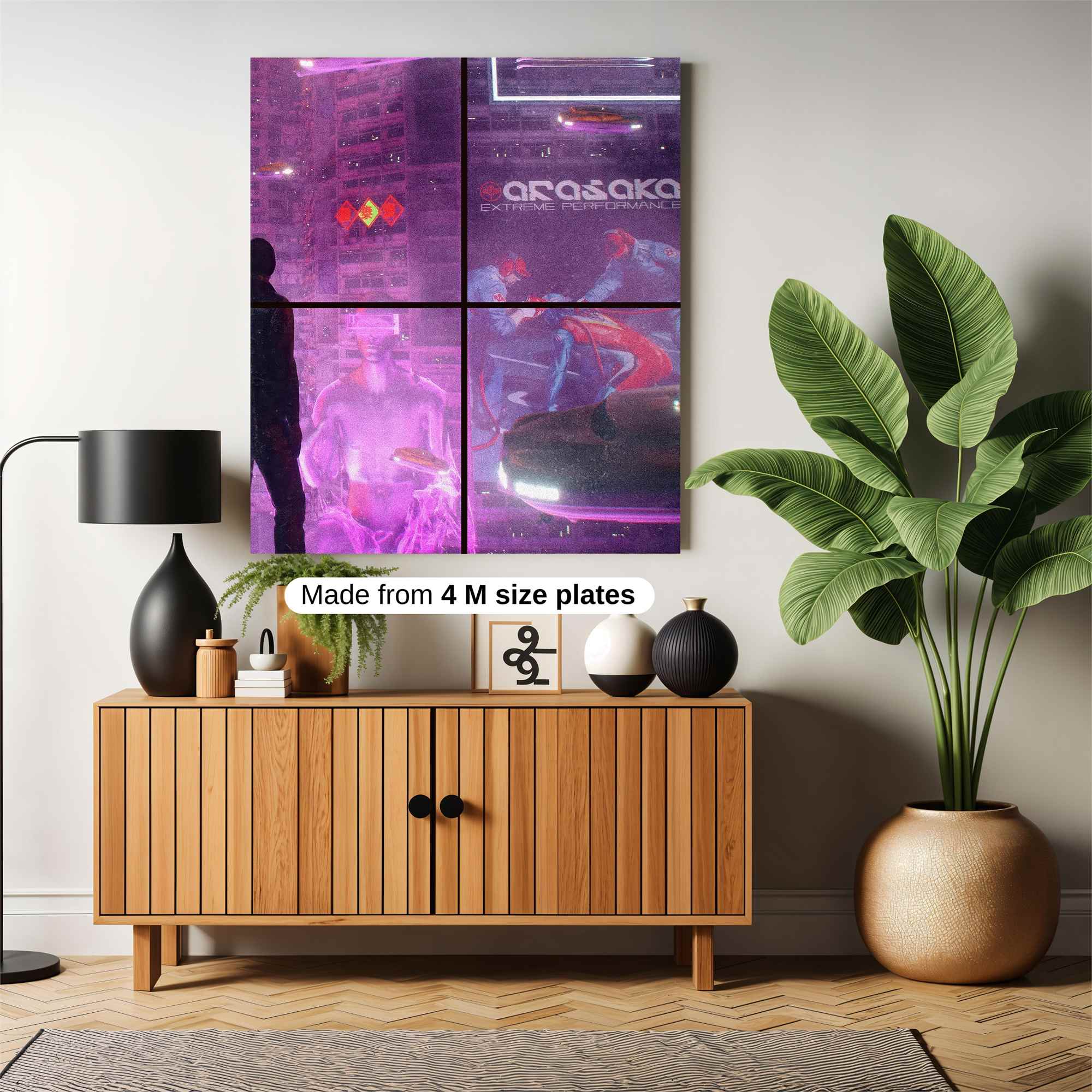 Neon Reverie Safe Wall Magnetic / M